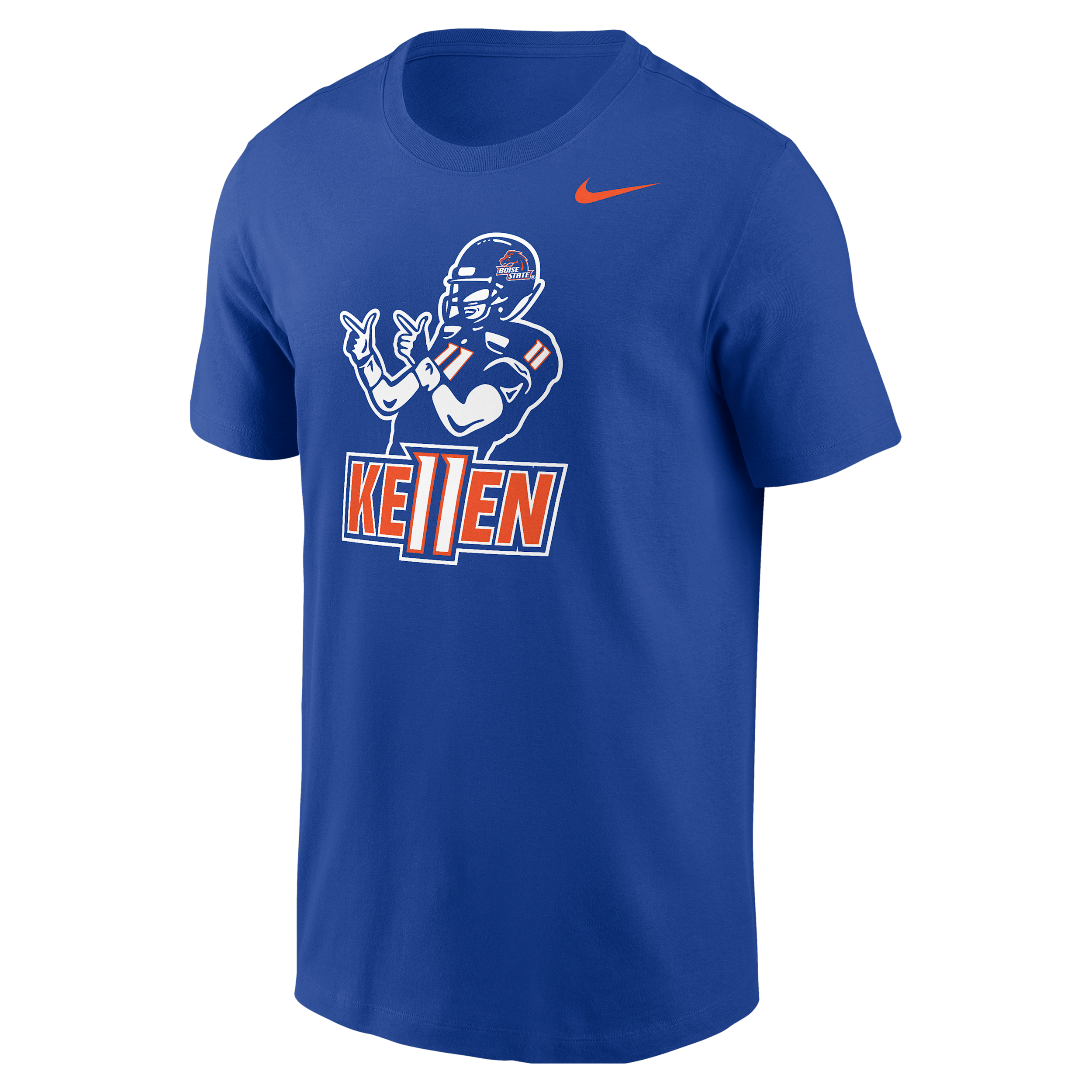 Nike Men's Boise State Anniversary "Blue Turf" Nike Men's College T-Shirt in Blue | M11332P833BOIS-RYL