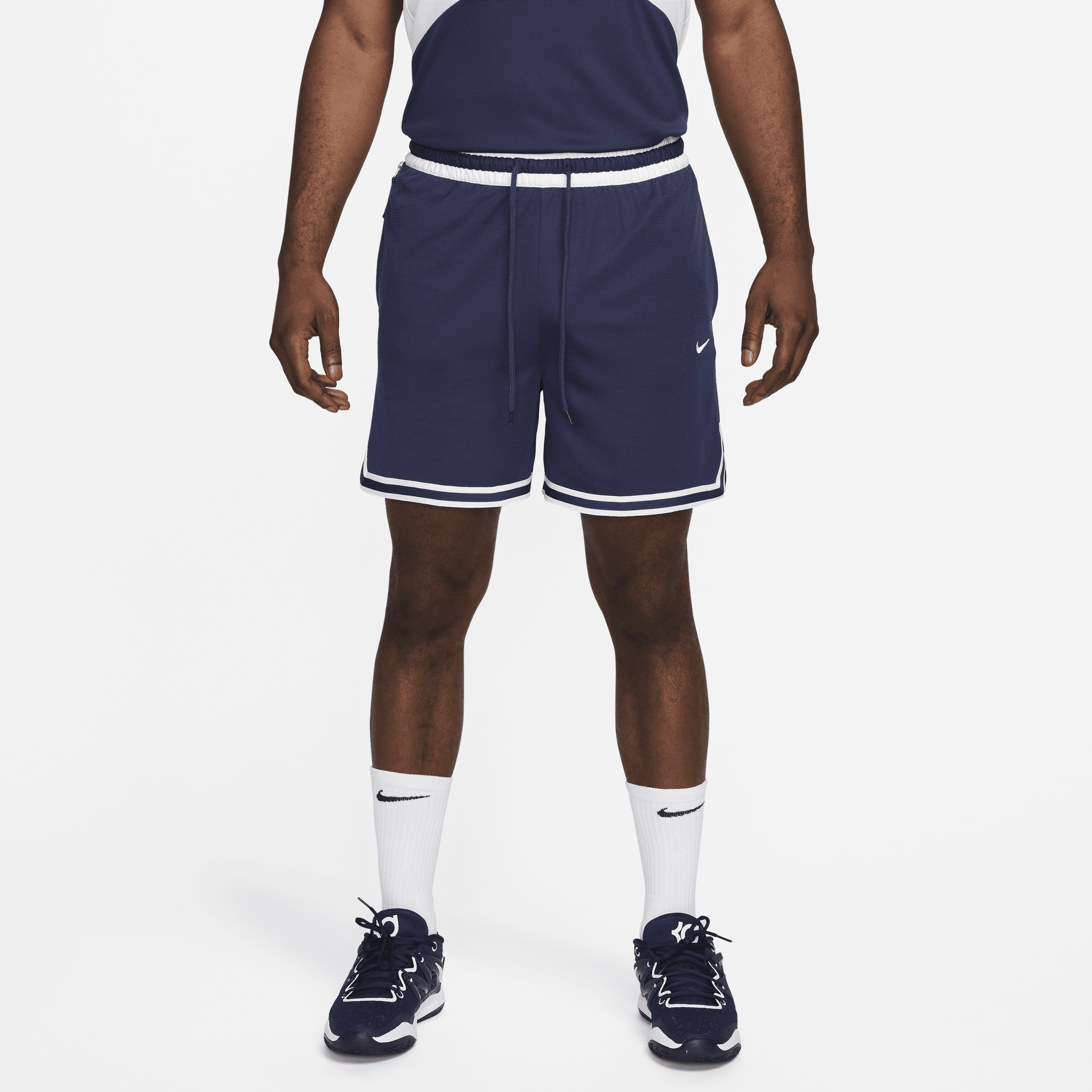 Nike Men's Dri-fit Dna 6" Basketball Shorts In Blue
