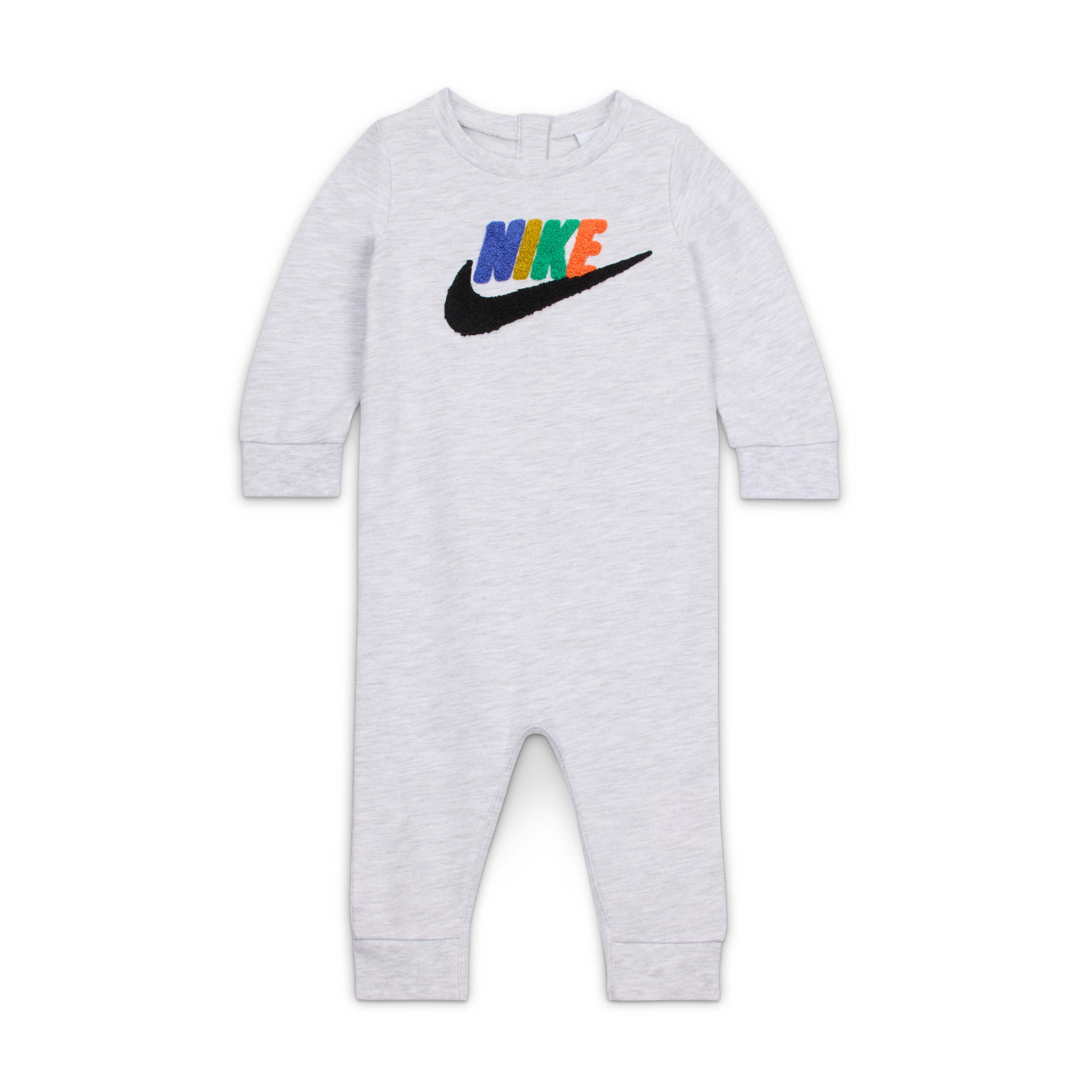 Nike Baby 0-9M Club Chenille Coverall in Brown 56N397-X58 29$