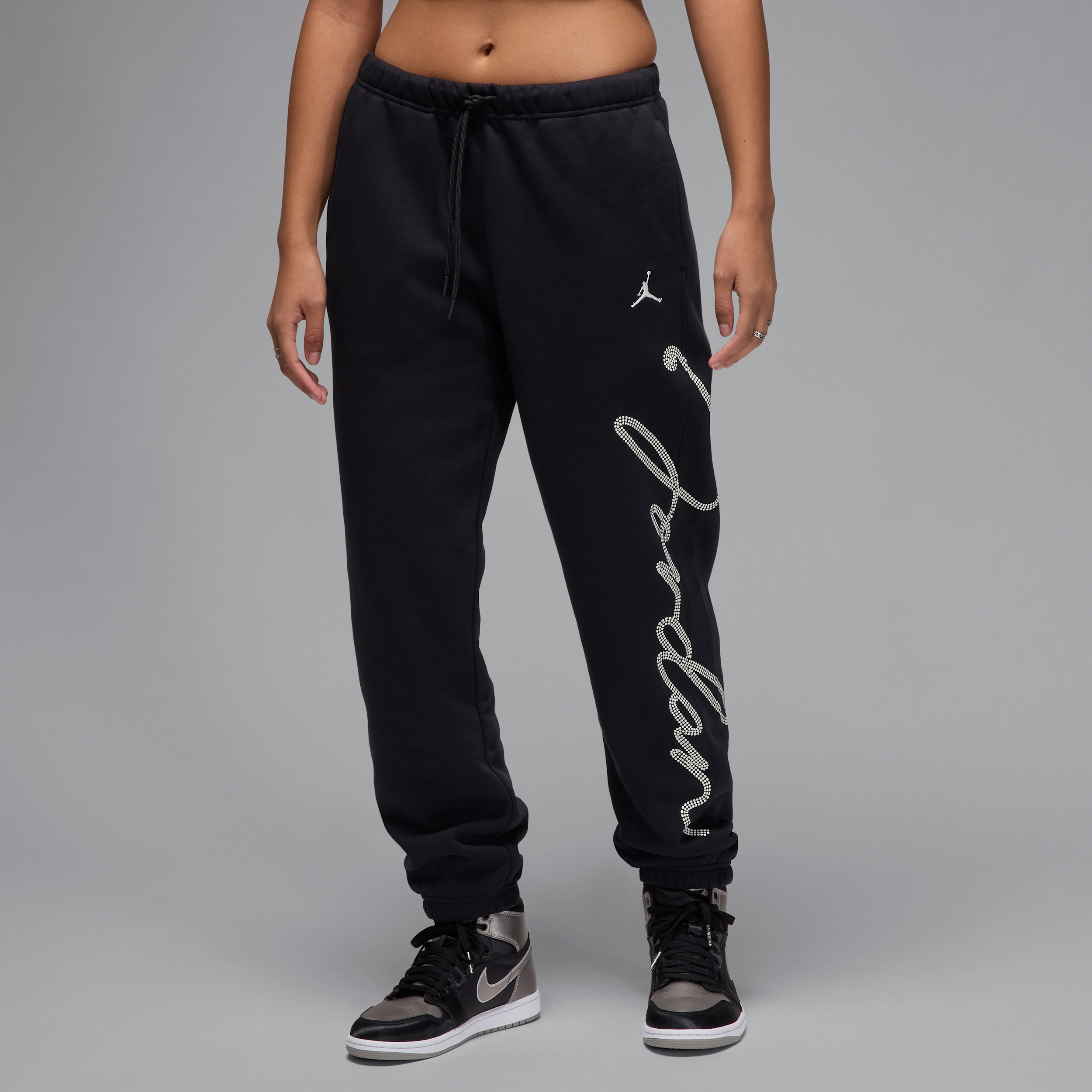 JORDAN WOMEN'S BROOKLYN FLEECE GRAPHIC PANTS 1015647219
