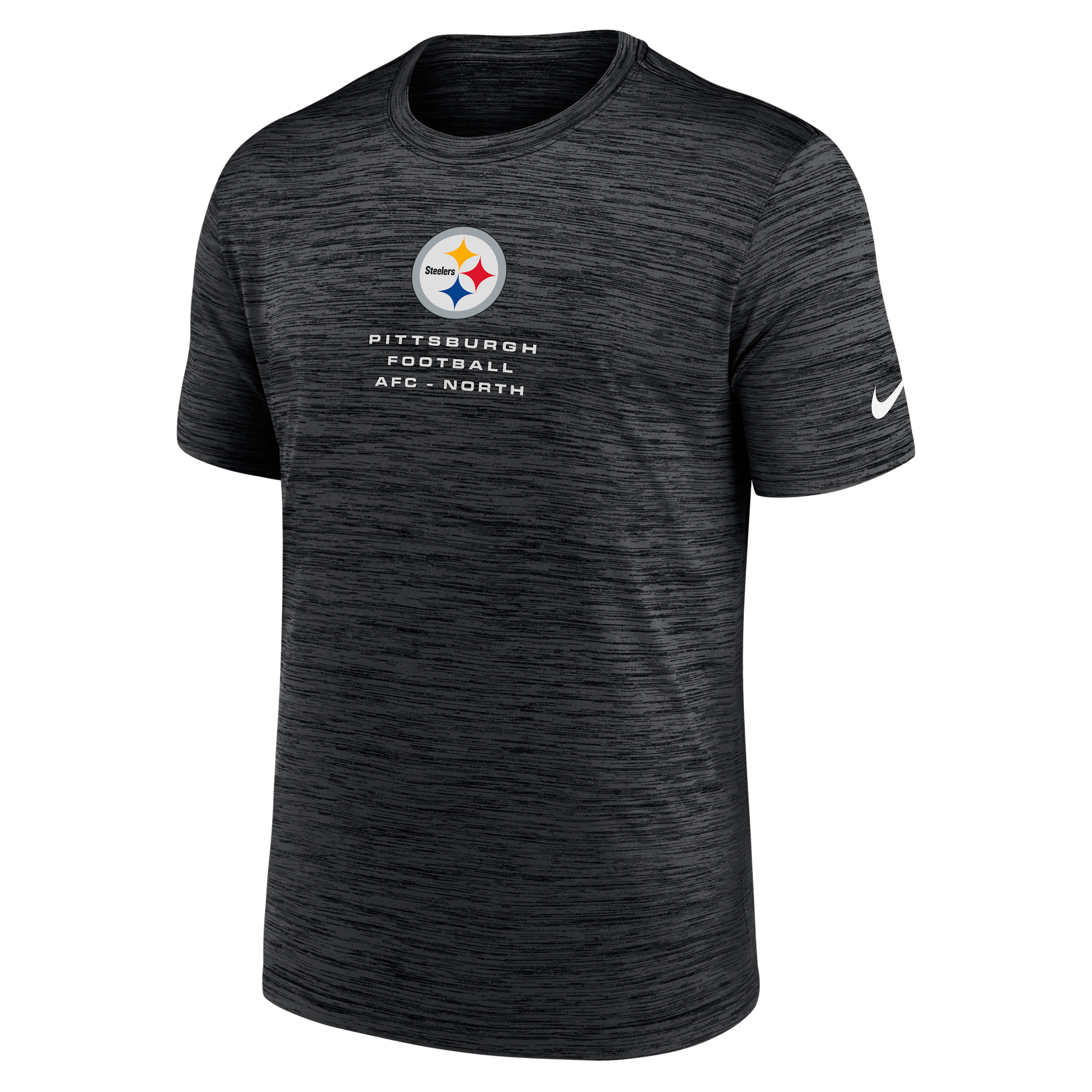 Pittsburgh Steelers Velocity Nike Men's Dri-FIT NFL T-Shirt in Black | NKPQ00A7L-QMV