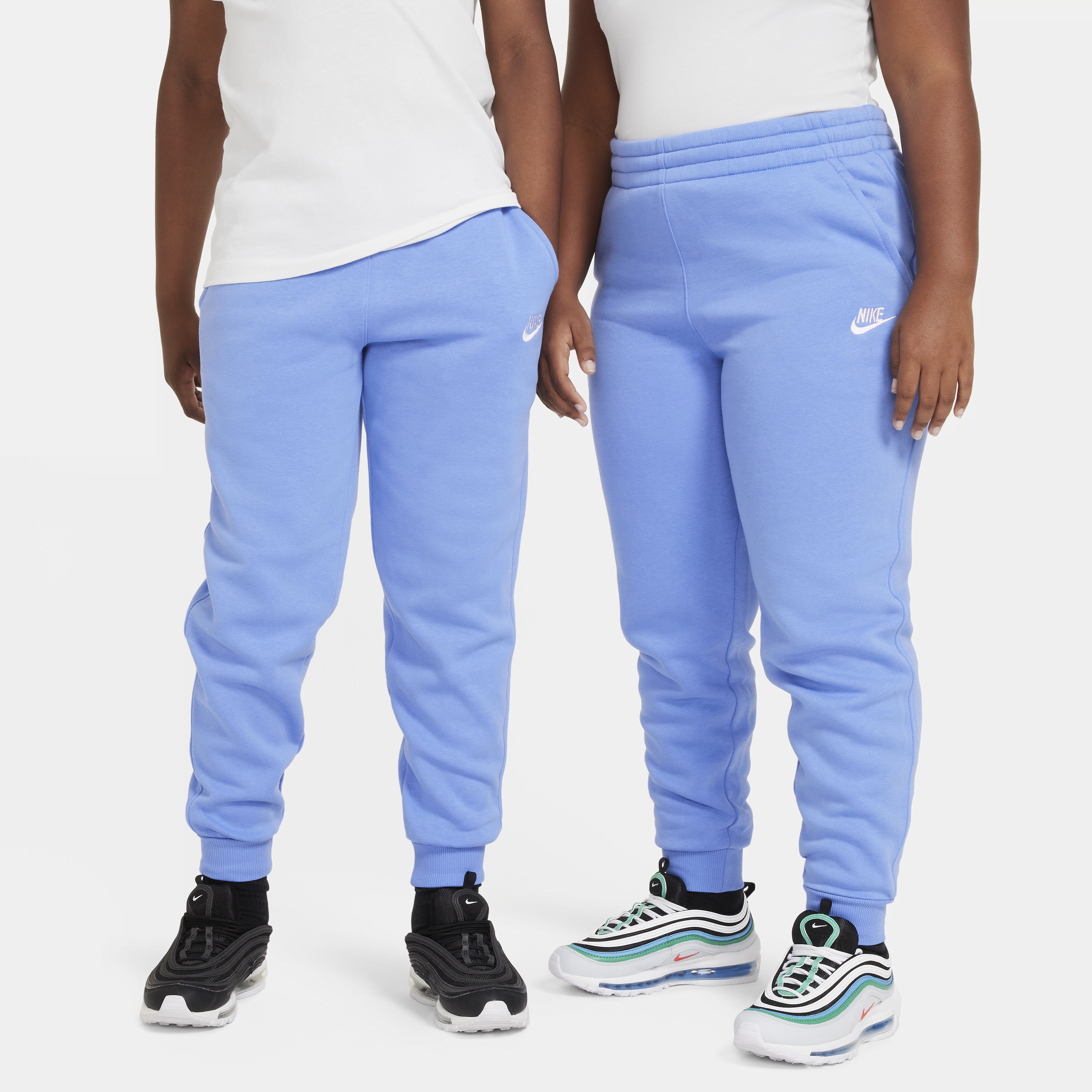 Nike Sportswear Club Fleece Big Kids' Jogger Pants (extended Size) In Blue