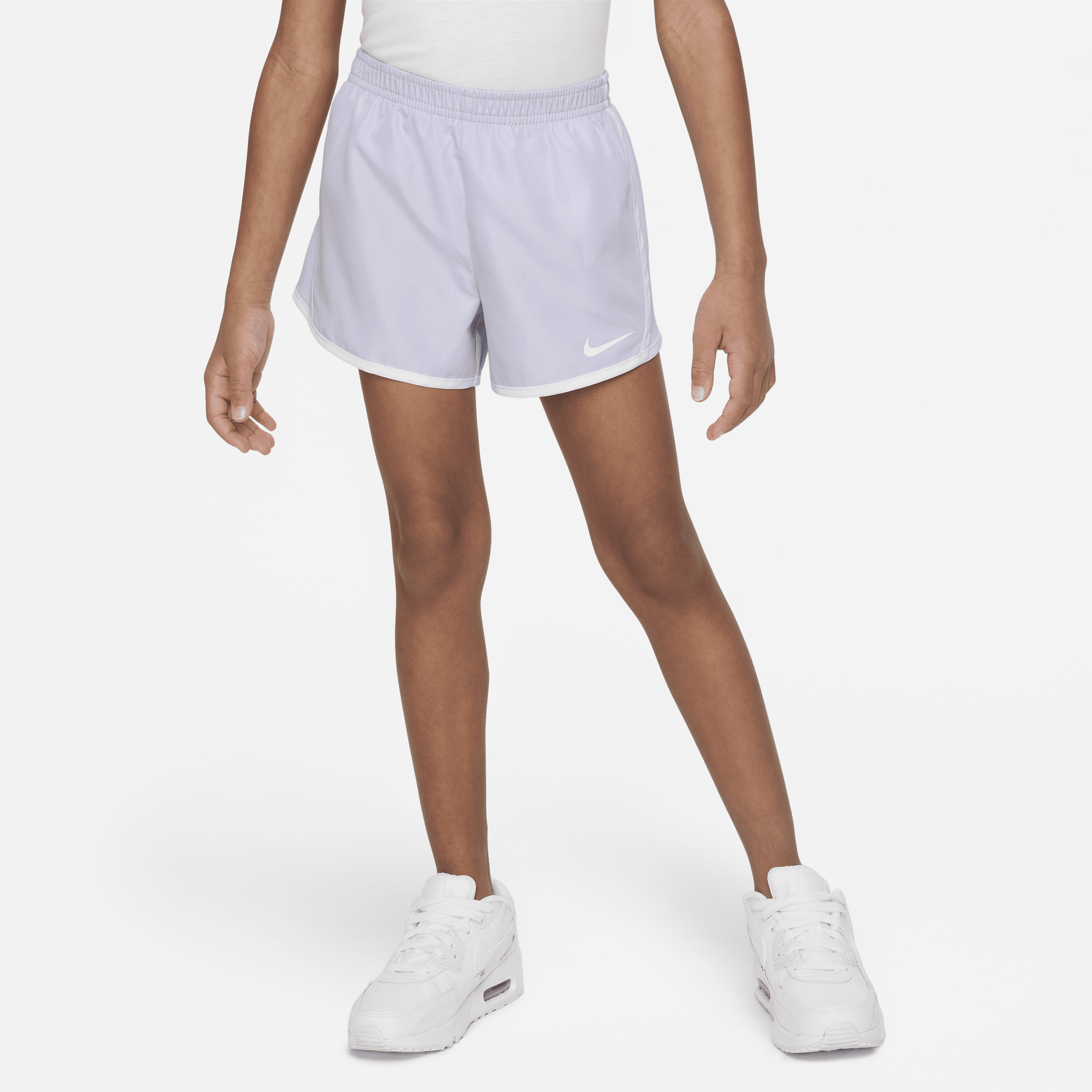 Nike Dri-fit Tempo Little Kids' Shorts In Purple