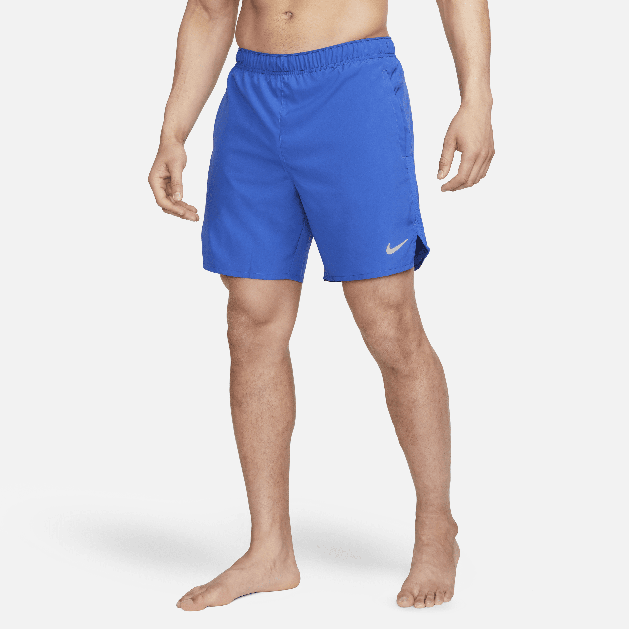 Shop Nike Men's Challenger Dri-fit 7" 2-in-1 Running Shorts In Blue