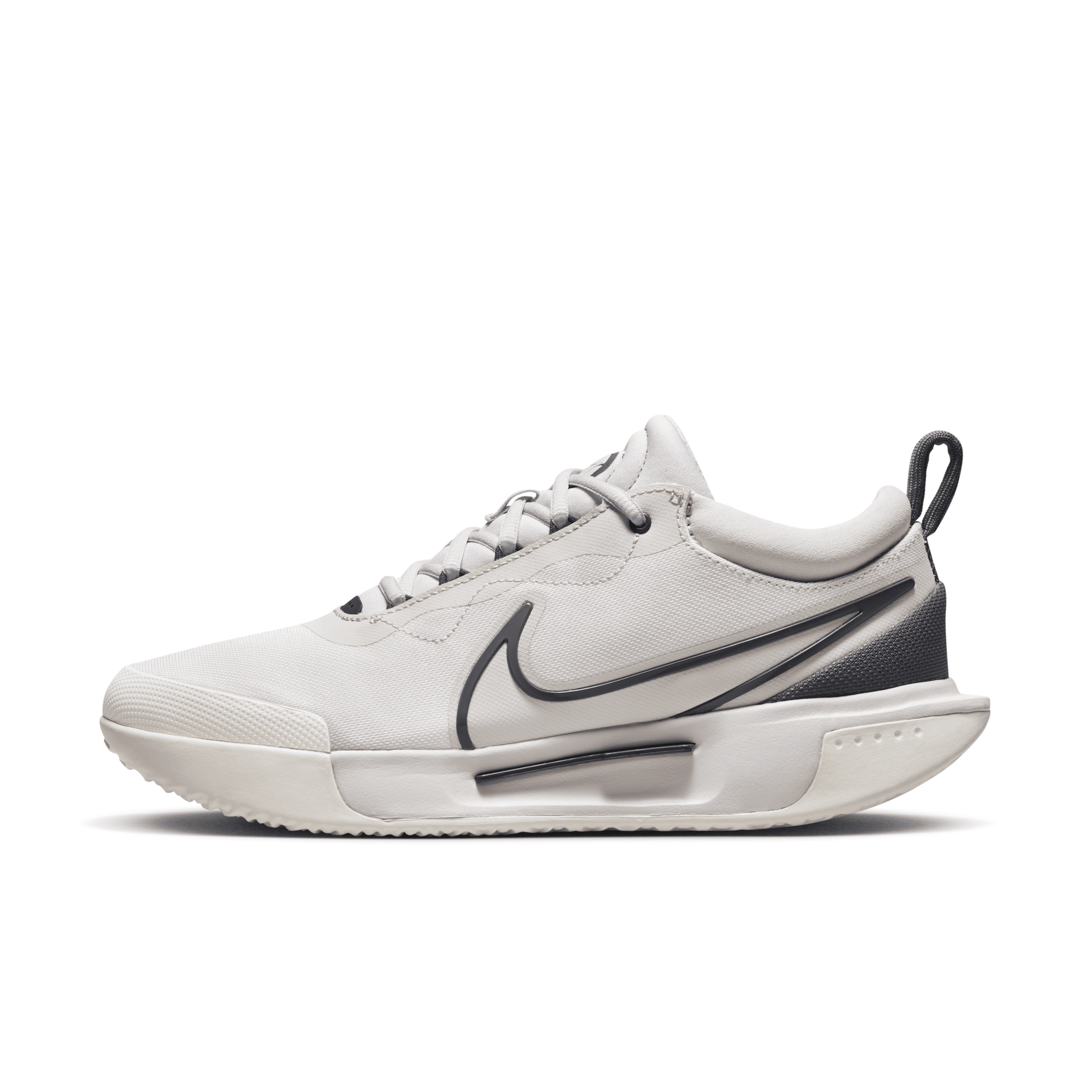 Nike Women's Court Air Zoom Pro Hard Court Tennis Shoes In Grey