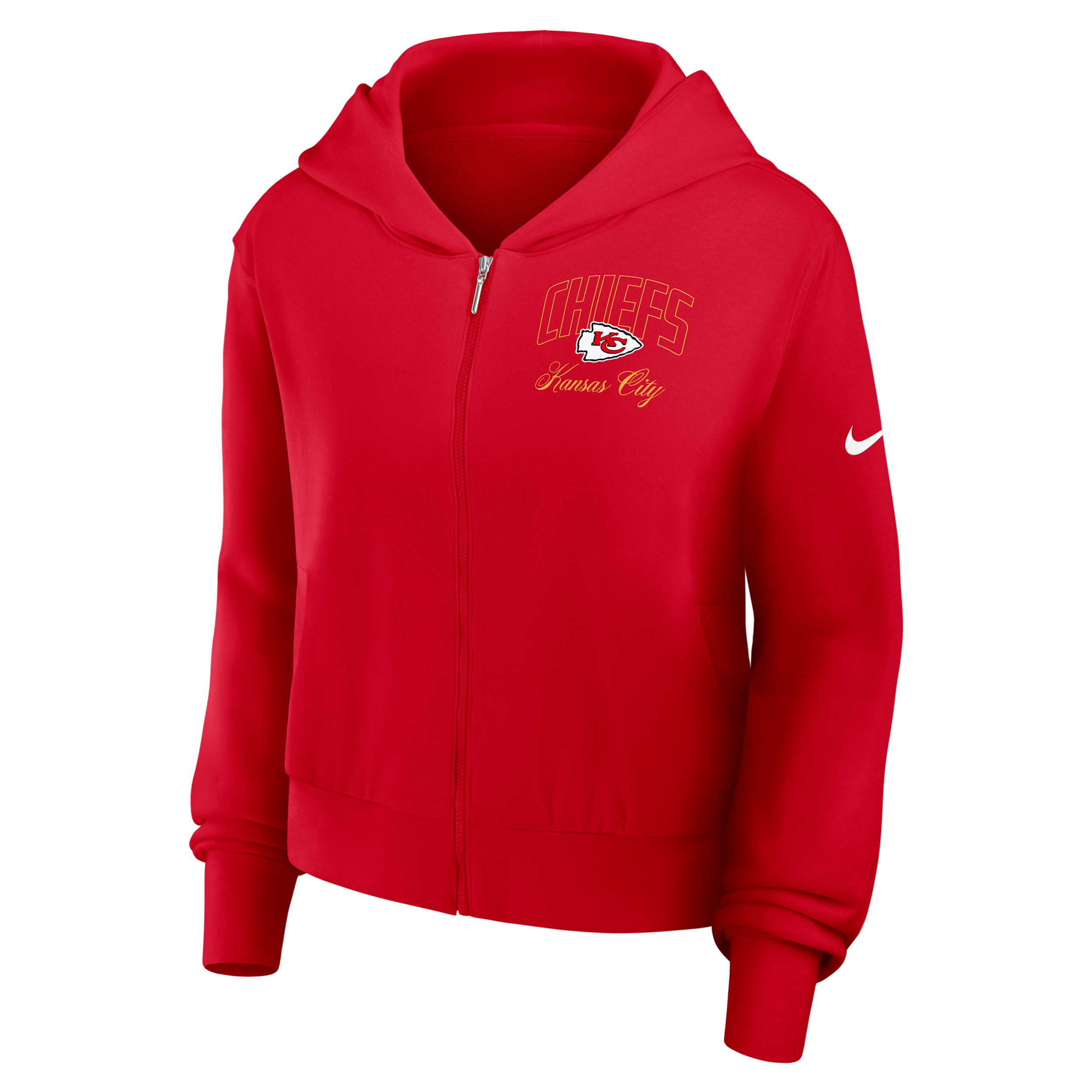 Kansas City Chiefs Primetime Nike Women's NFL Full-Zip Hoodie in Red | 035D65N7G-VM3