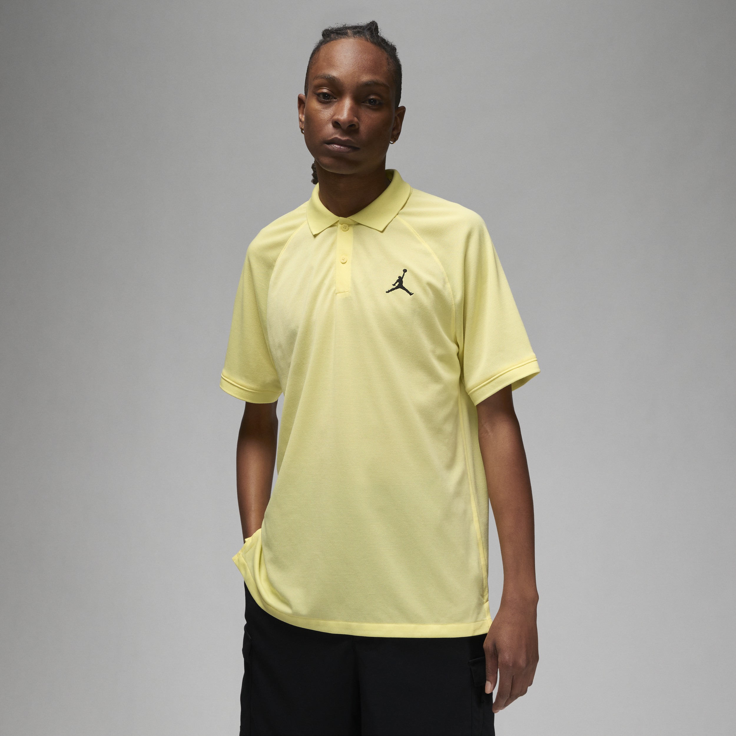 Jordan Men's  Dri-fit Sport Golf Polo In Yellow