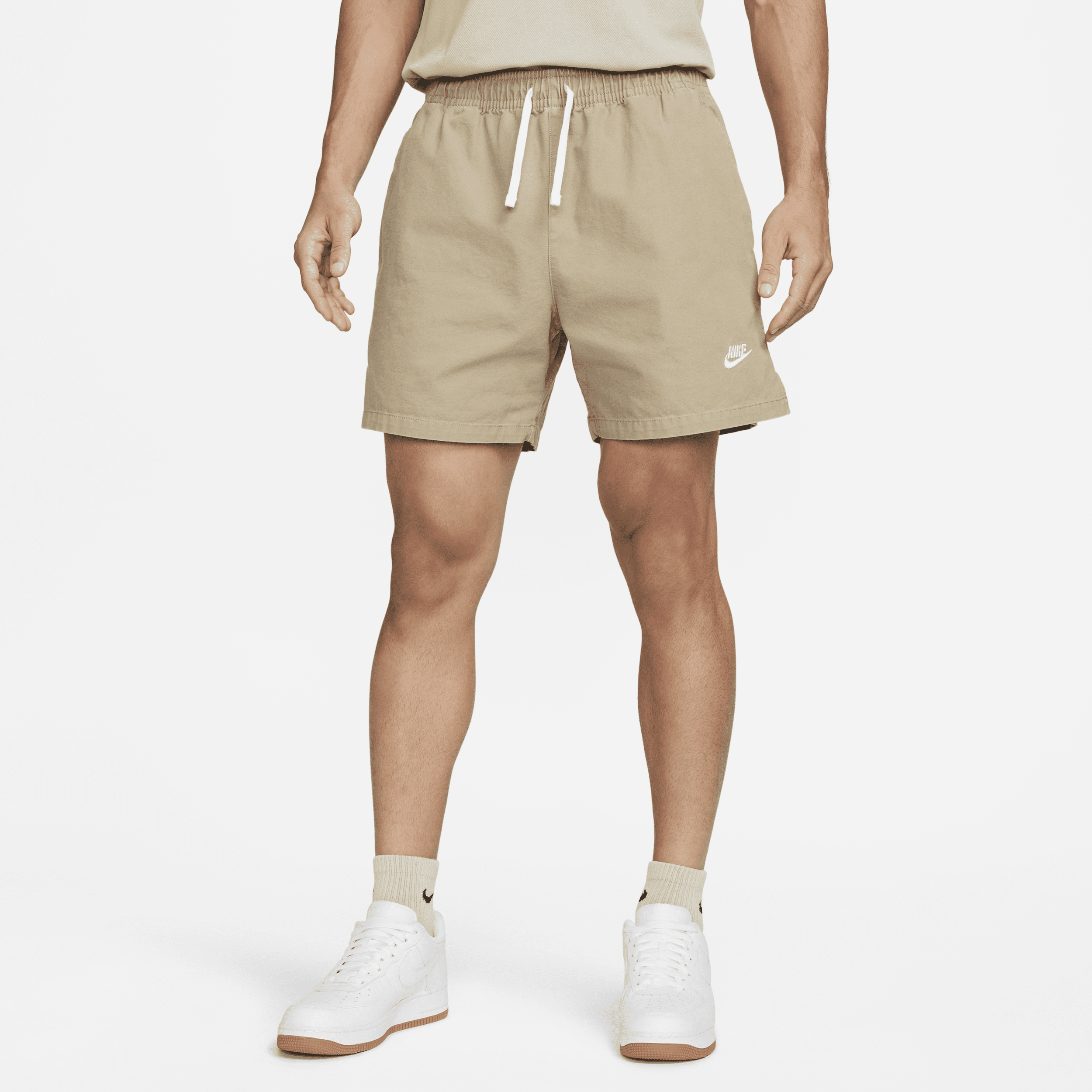 NIKE MEN'S CLUB WOVEN WASHED FLOW SHORTS,1007832384
