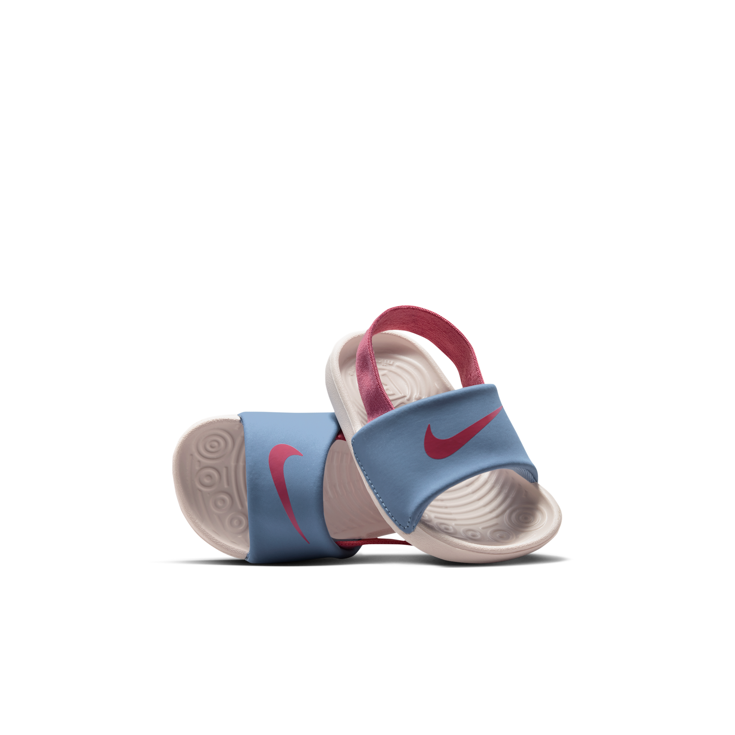 Nike Kids' Kawa Slide Sandal Baby/Toddler Sandals (Light Blue/Pink) - Size 10.0 M