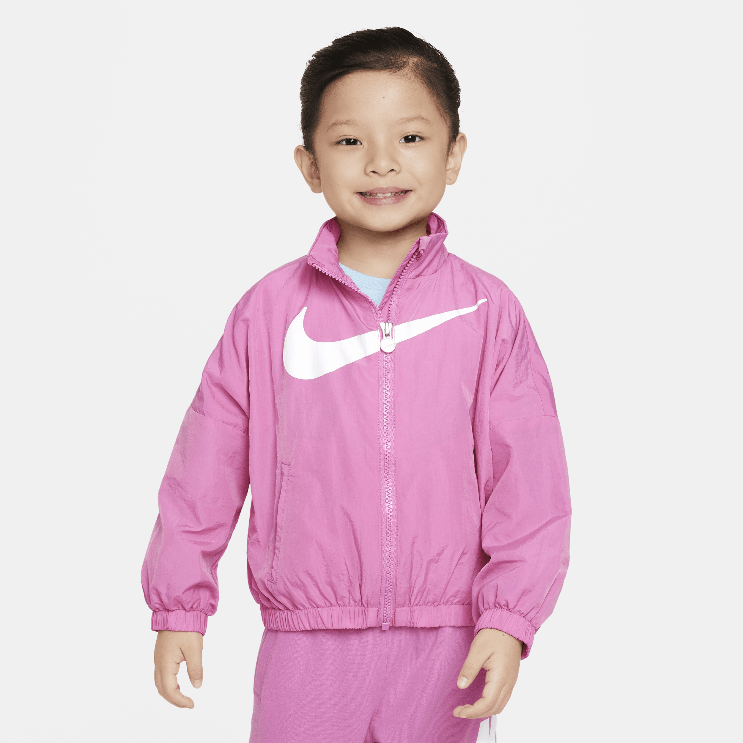 Nike Babies' Swoosh Toddler Jacket In Pink