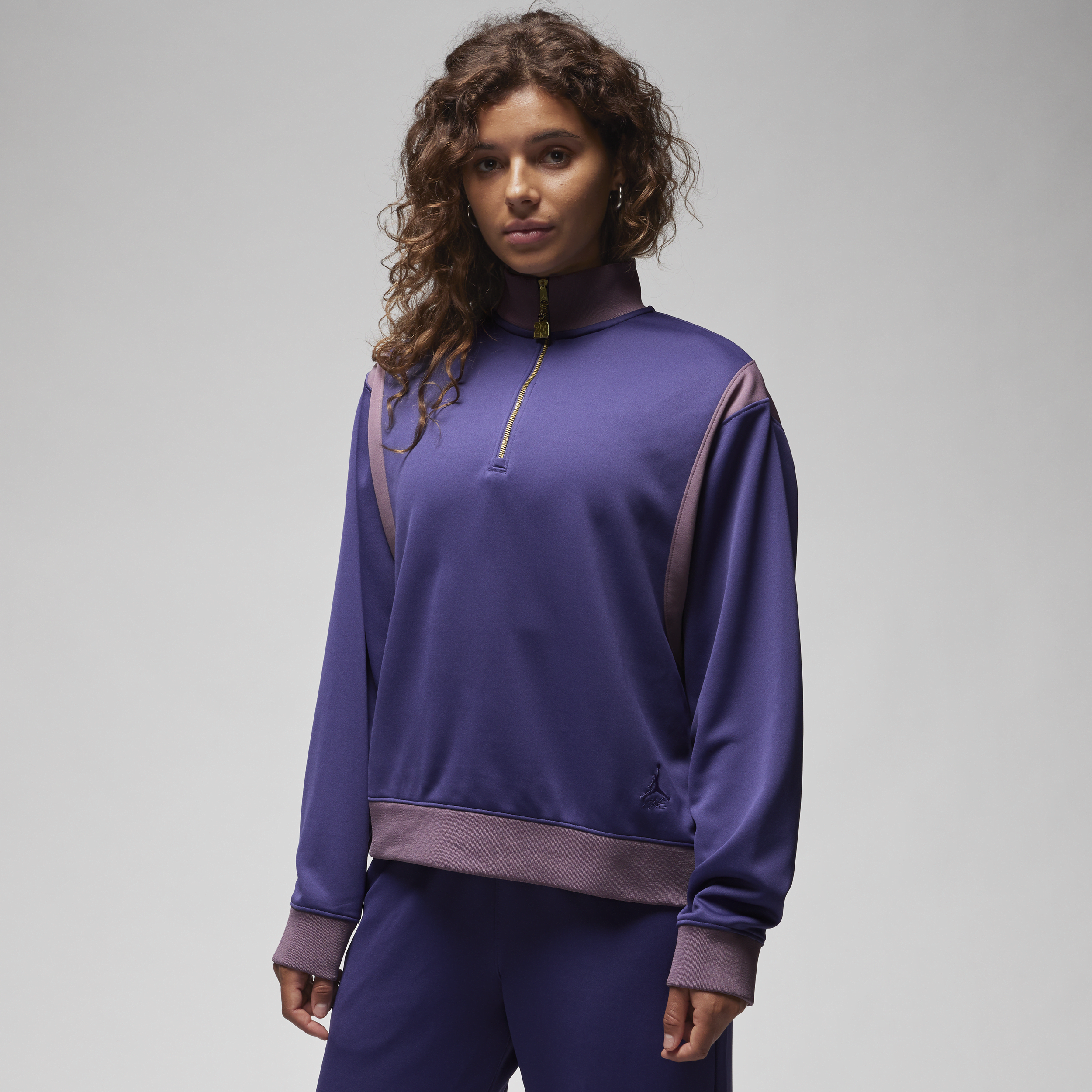 Jordan Women's  (her)itage Suit Top In Purple