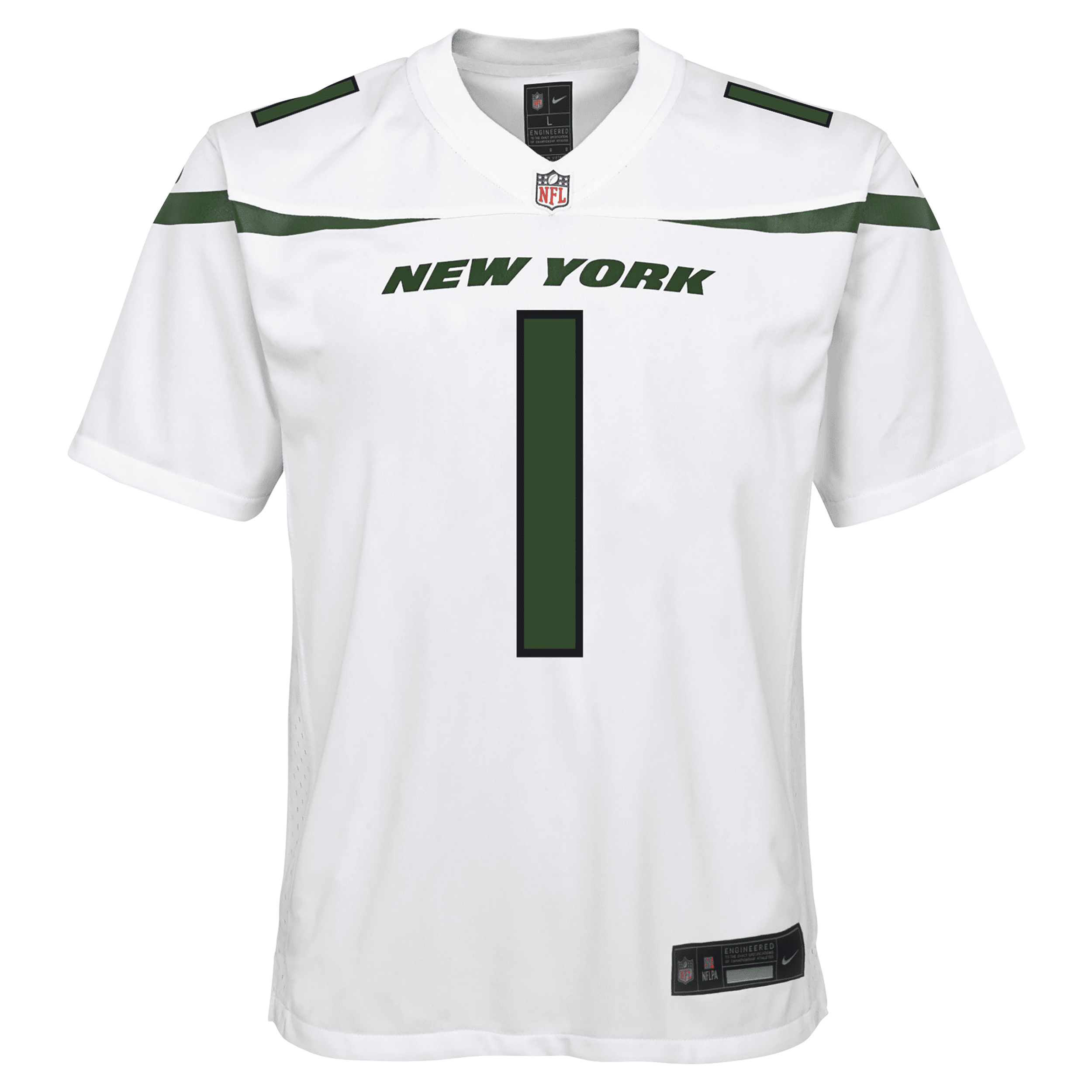 Nike Sauce Gardner New York Jets Big Kids'  Nfl Game Jersey In White