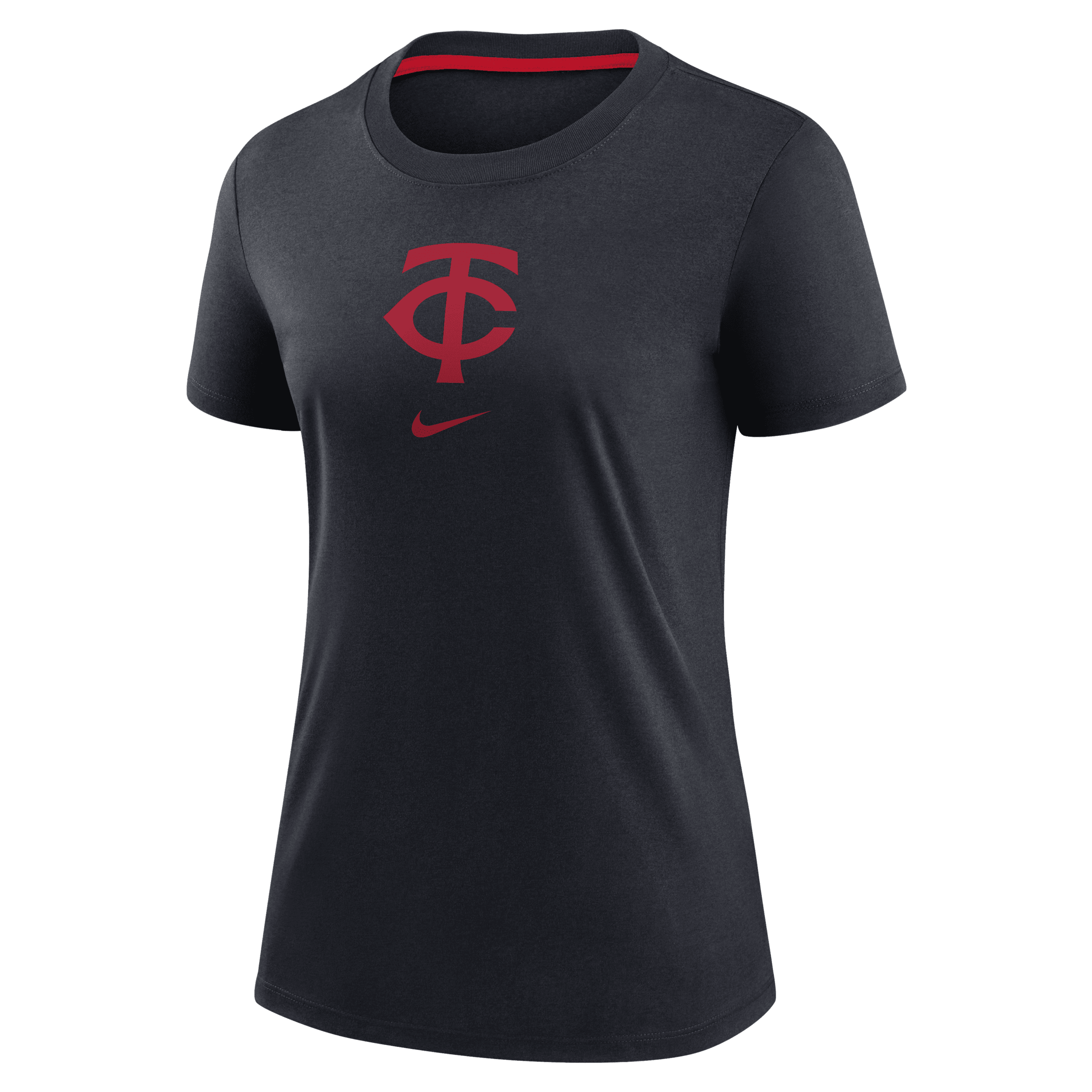 Nike Minnesota Twins Authentic Collection Early Work Women's Mlb T-shirt In Blue