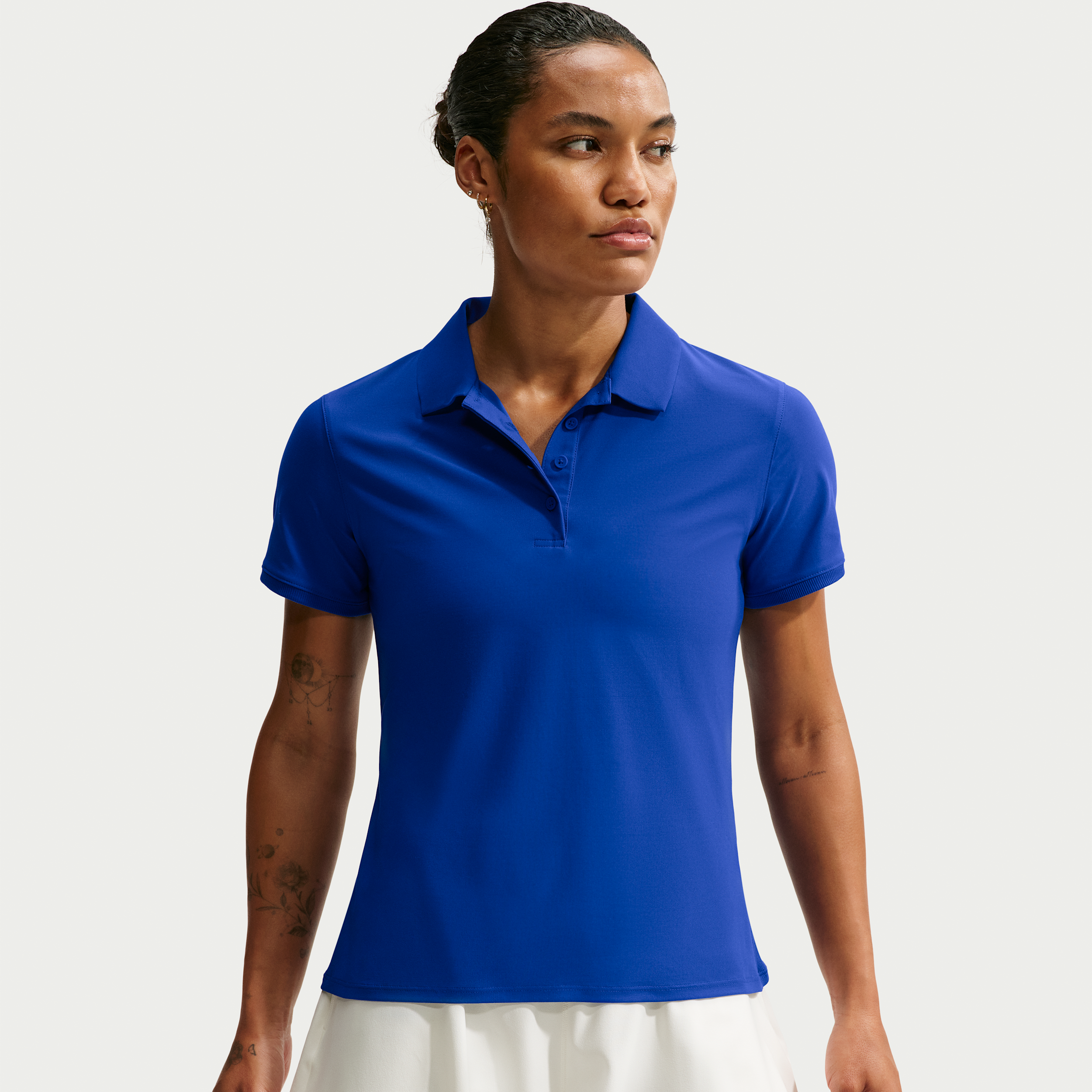 Nike Women's Victory Dri-FIT Short-Sleeve Golf Polo in Blue | FQ1574-417