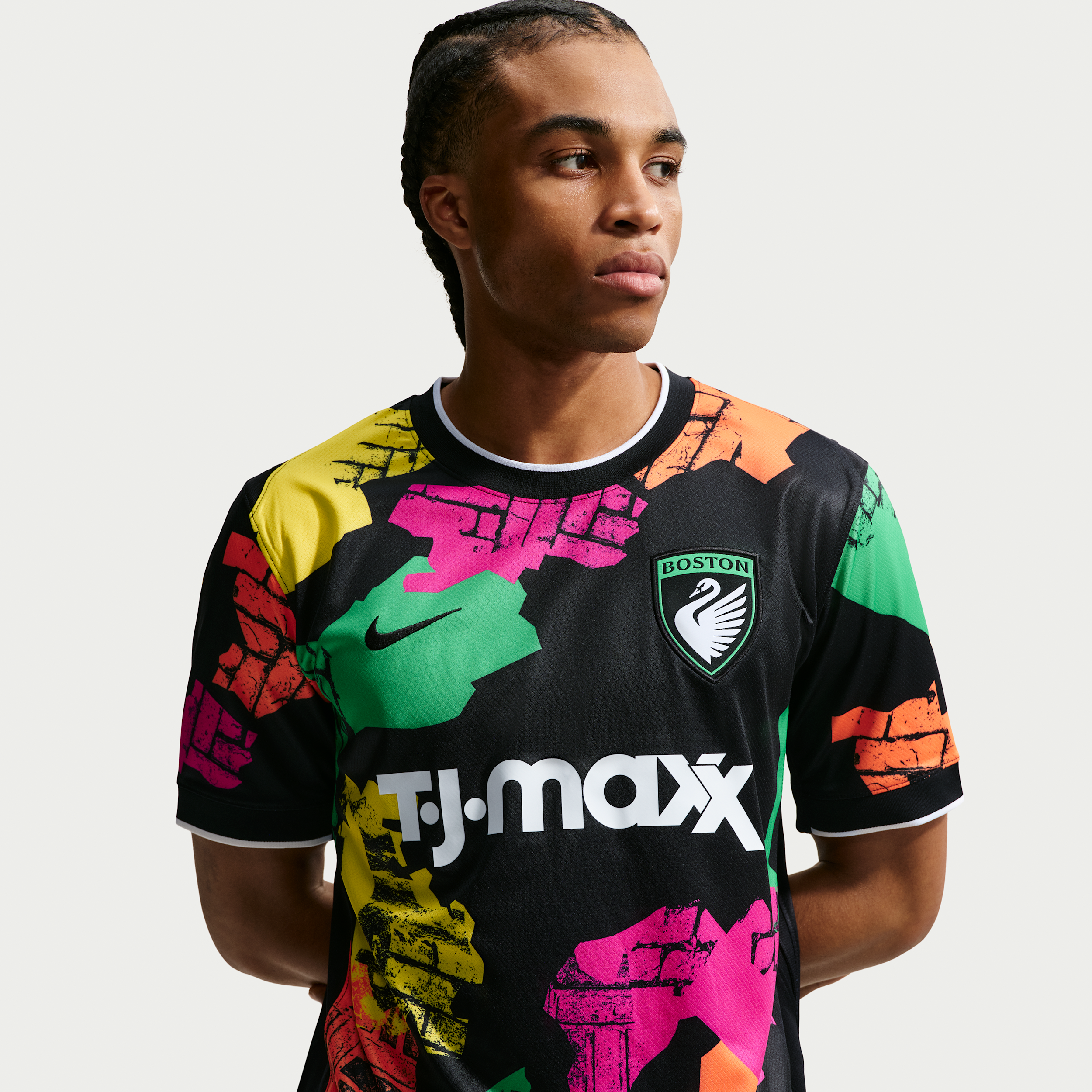 Boston Legacy Stadium Edition Nike Men's Dri-FIT Replica Jersey in Black | P35861BUNT26-BLK