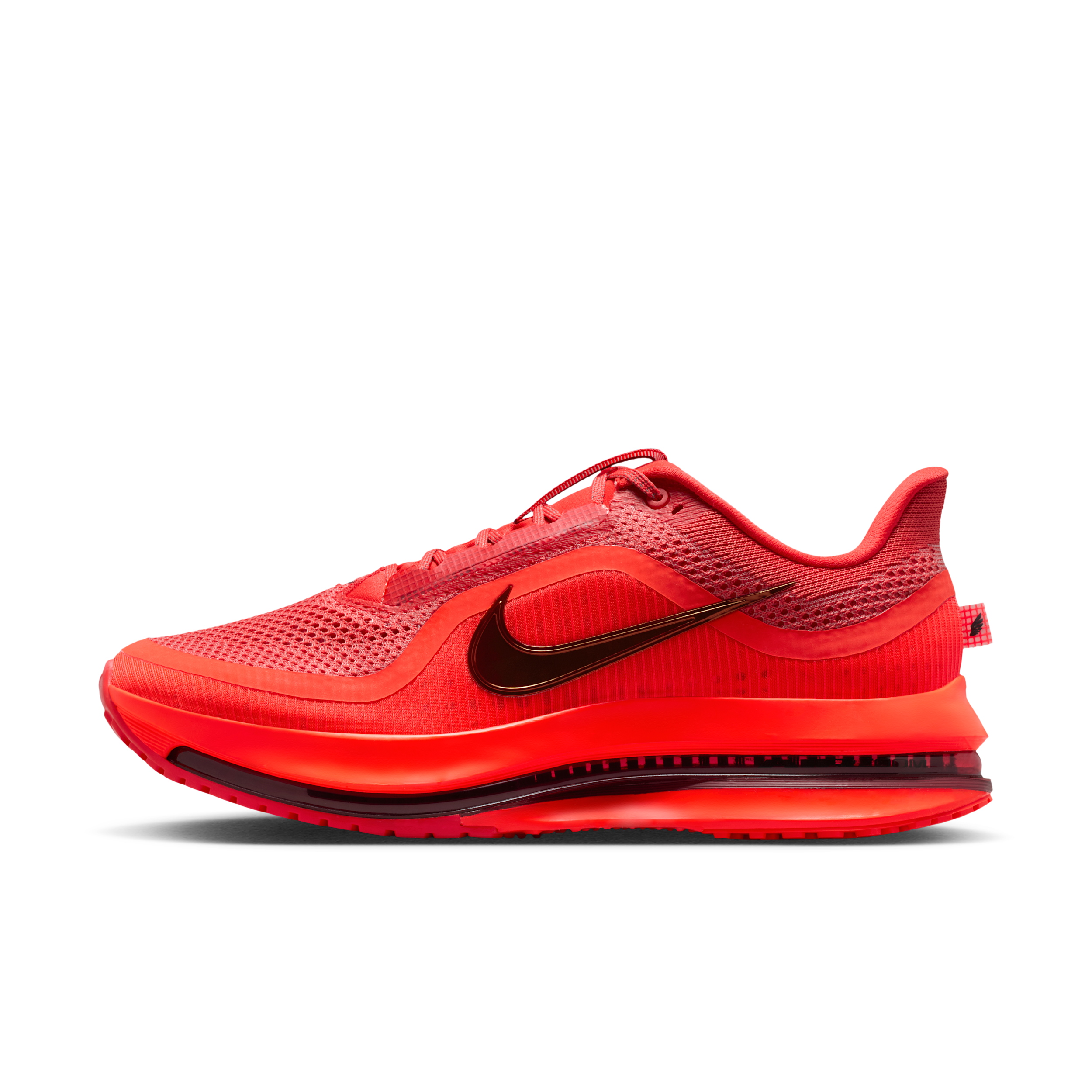 Nike Mens Pegasus Premium - Running Shoes - Black / Light Crimson / Team Red Size 10.0