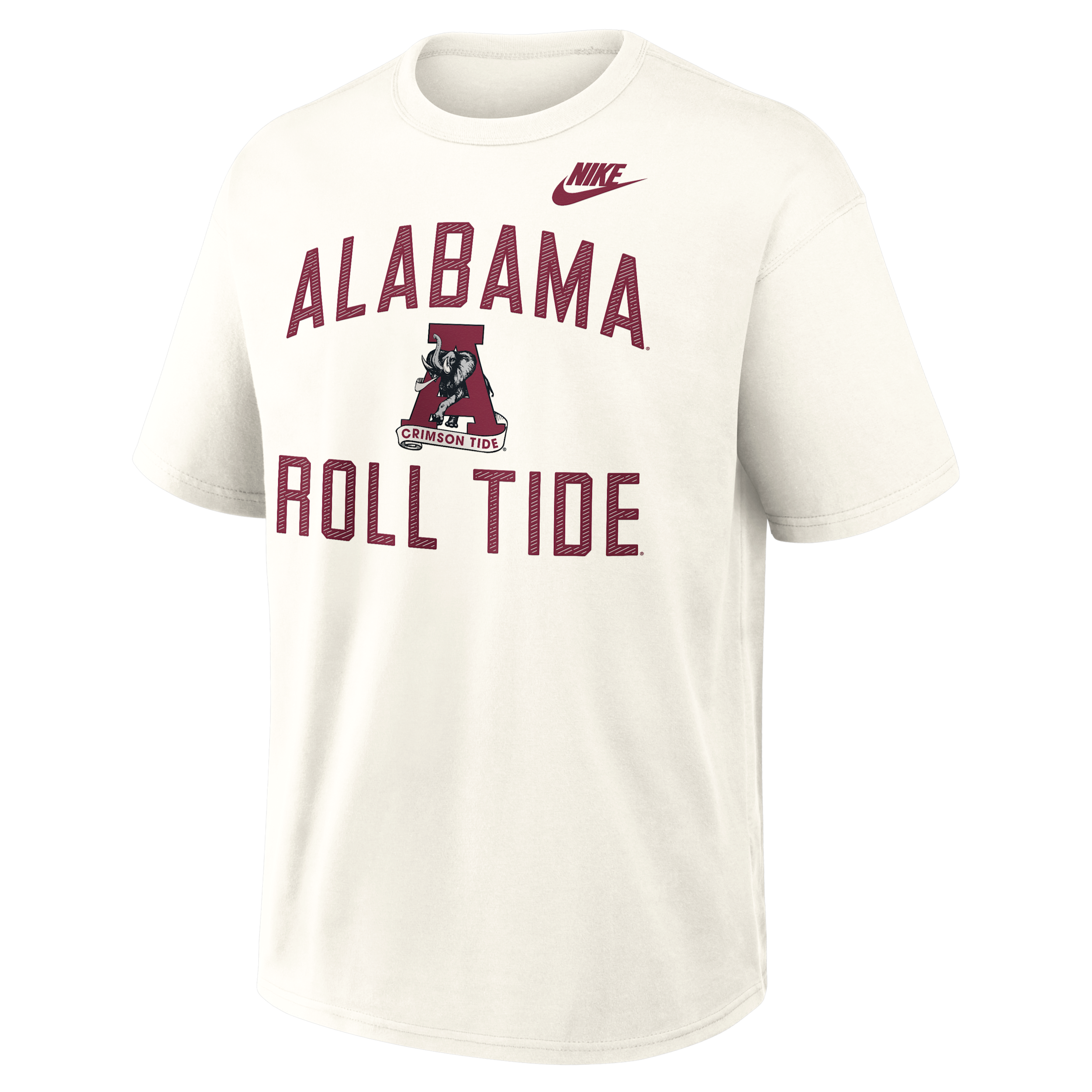 Alabama Legacy Nike Men's College T-Shirt in Brown | 04T611KABV-ZSA