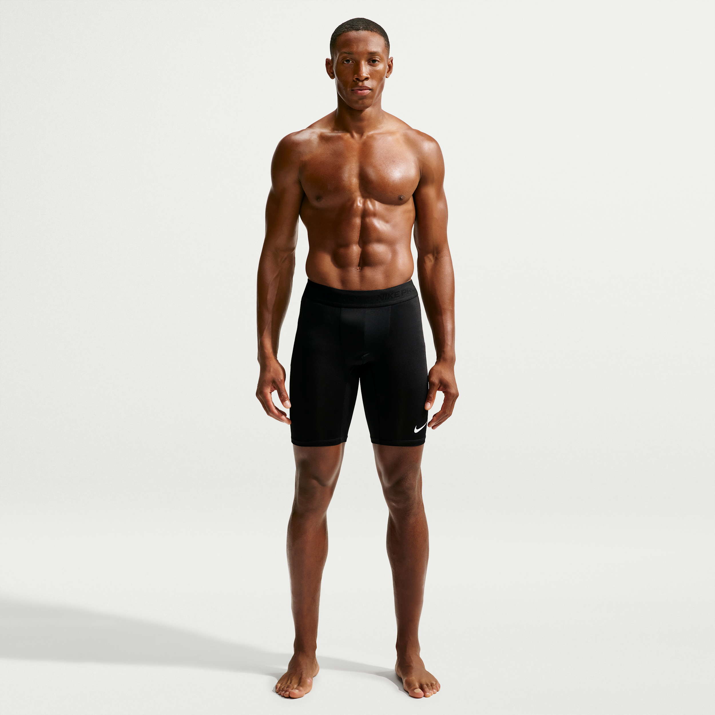 Men's Nike Pro Dri-FIT Fitness Long Shorts in Black | FB7963-010