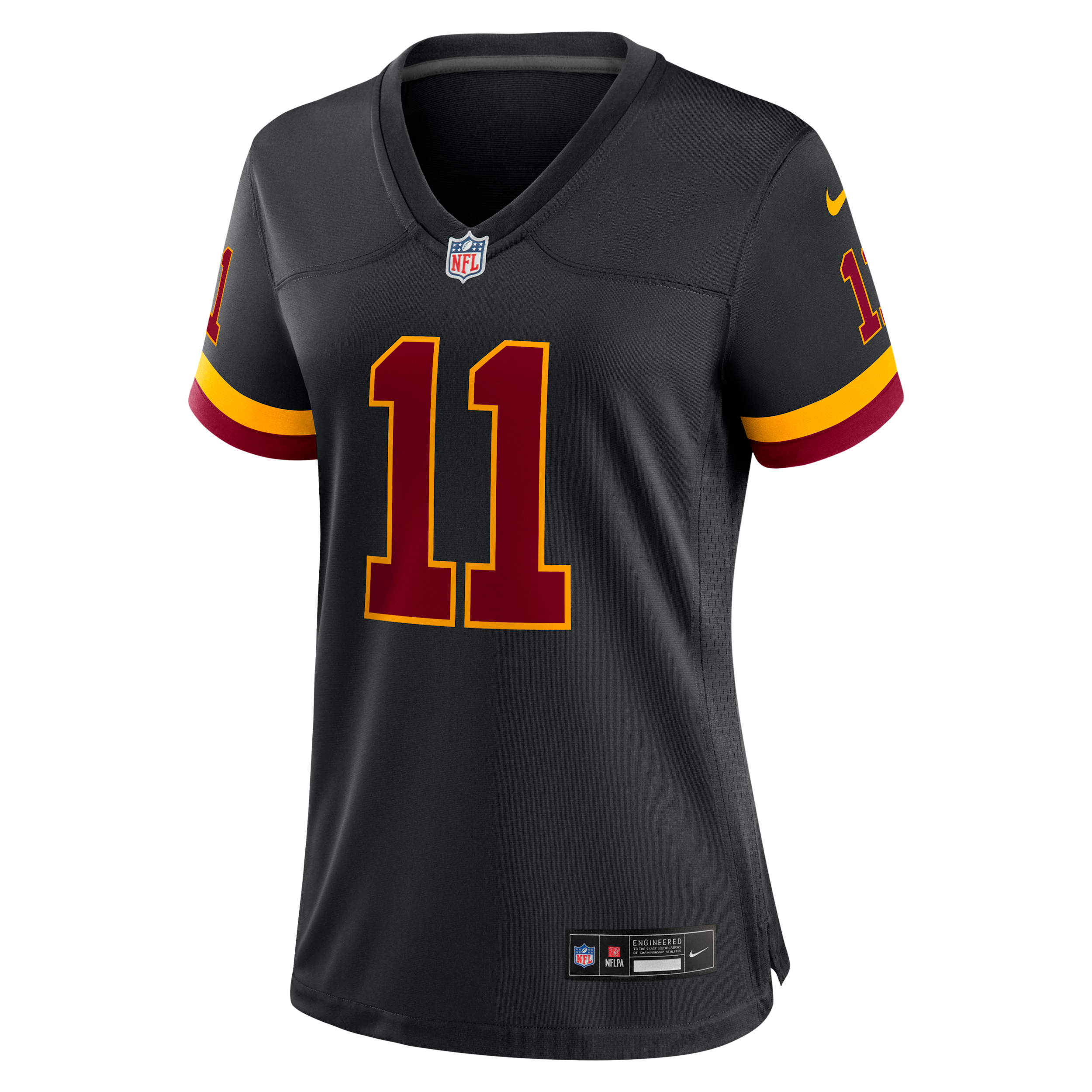 Luke McCaffrey Washington Commanders Nike Women's NFL Game Jersey in Black | 67NW0IXQ9EF-1SF