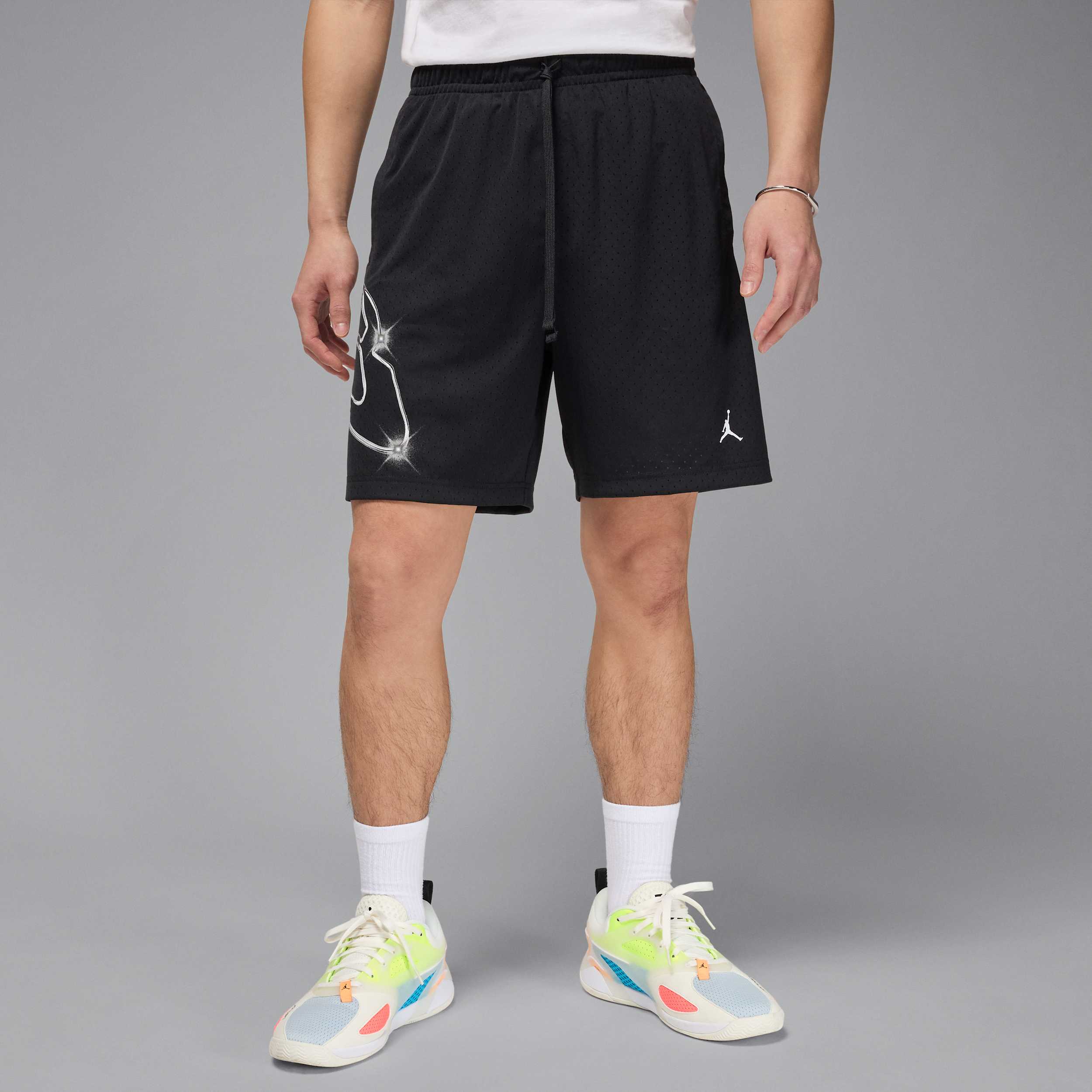 JORDAN MEN'S  SPORT DRI-FIT GRAPHIC SHORTS 1015710137