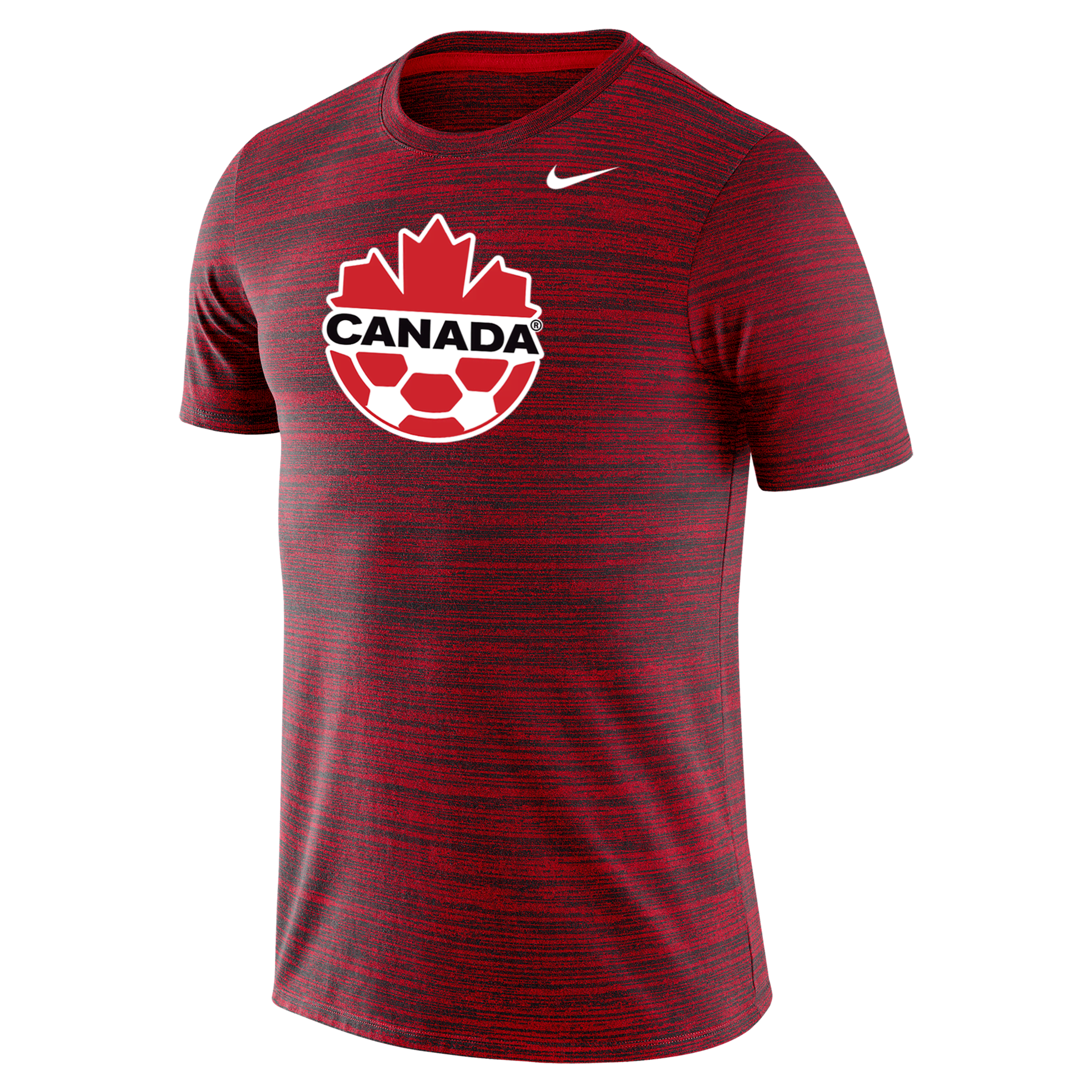Shop Nike Men's Canada Velocity Legend T-shirt In Red