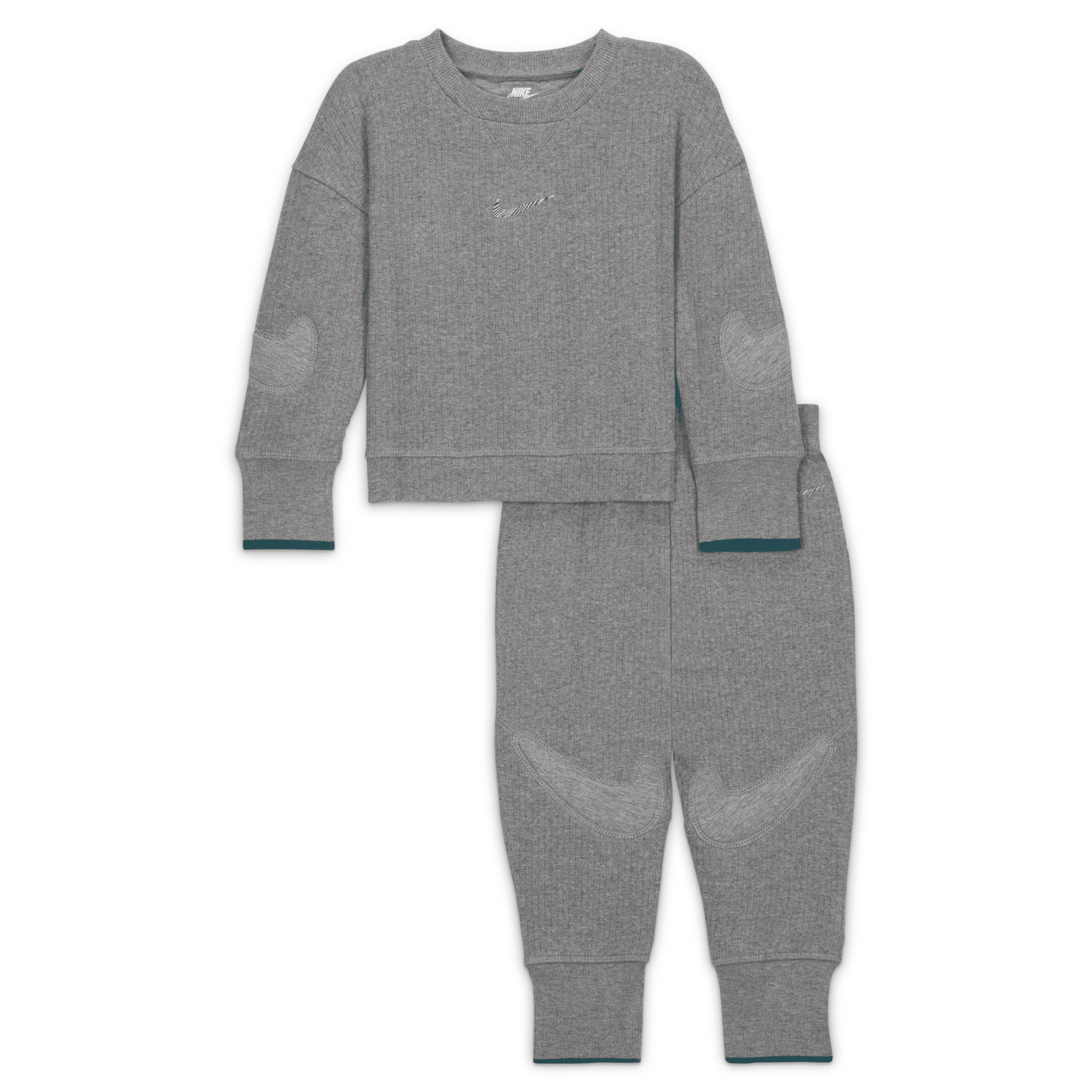 Shop Nike Readyset Baby 2-piece Set In Grey