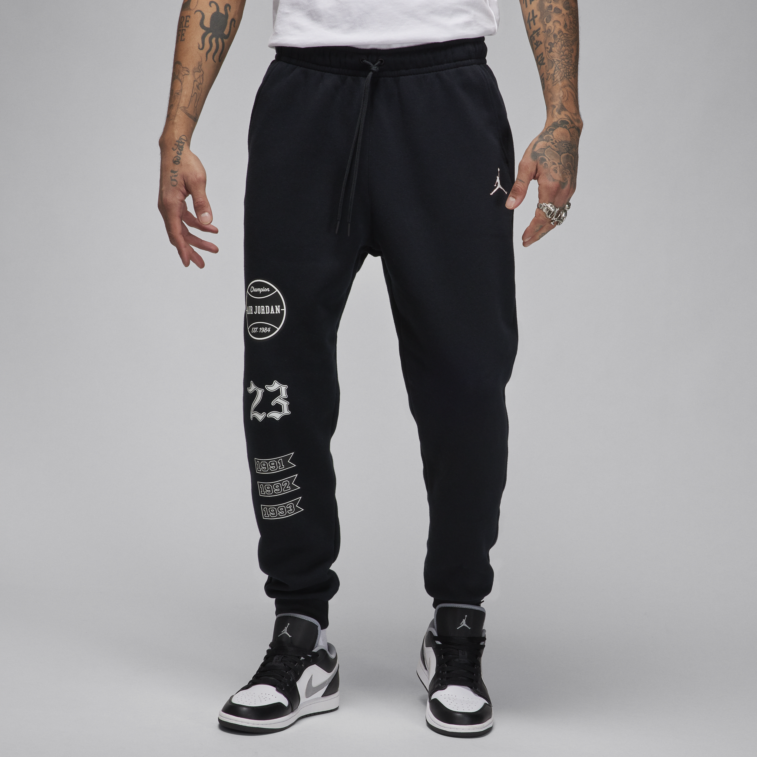 Jordan Men's  Essentials Fleece Pants In Black