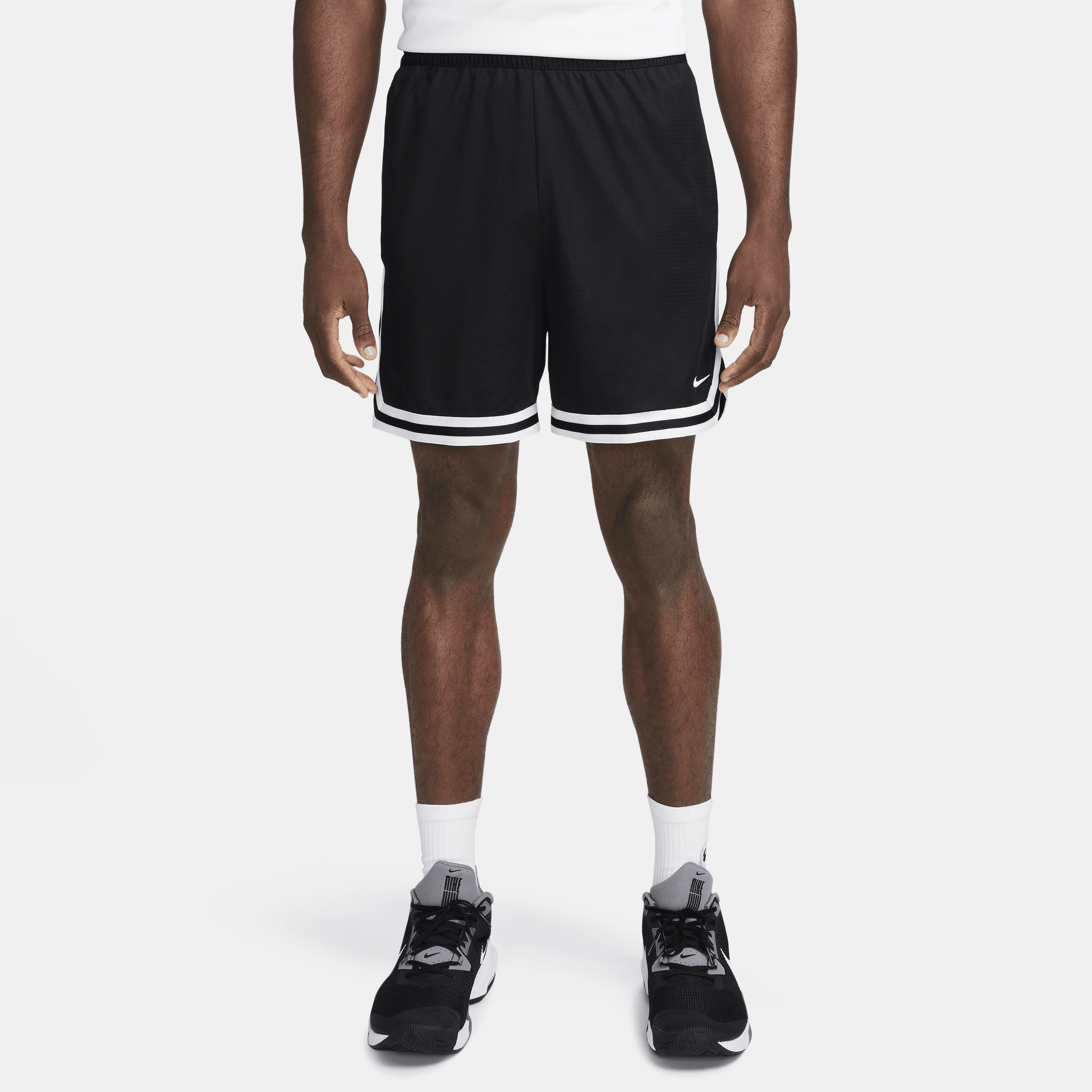 Nike Men's Dna Dri-fit 6" Basketball Shorts In Black