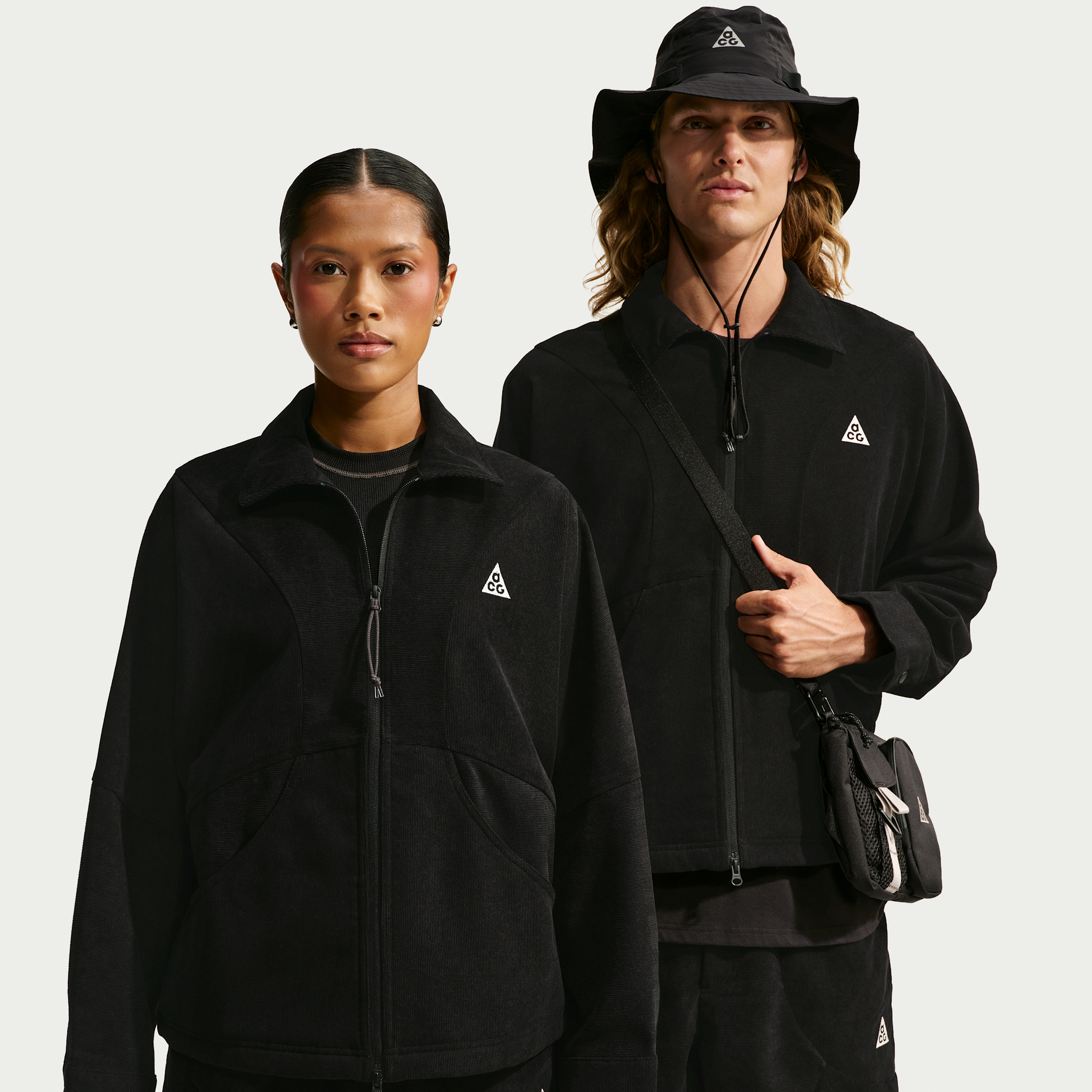 Men's Nike ACG Dolomiti Corduroy Jacket in Black | IM4253-010