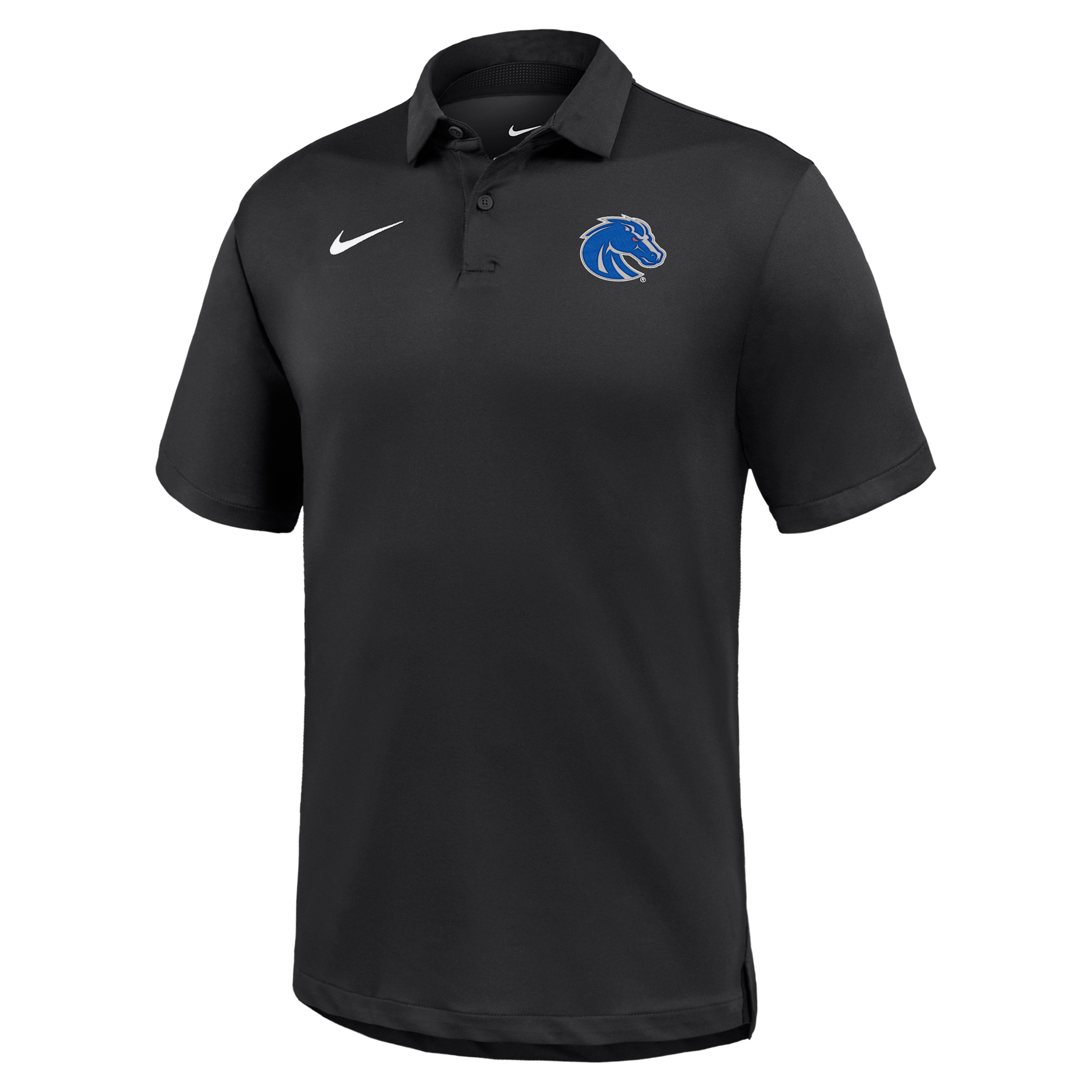 Boise State Tour Nike Men's Dri-FIT College Polo in Black | IV9670-010