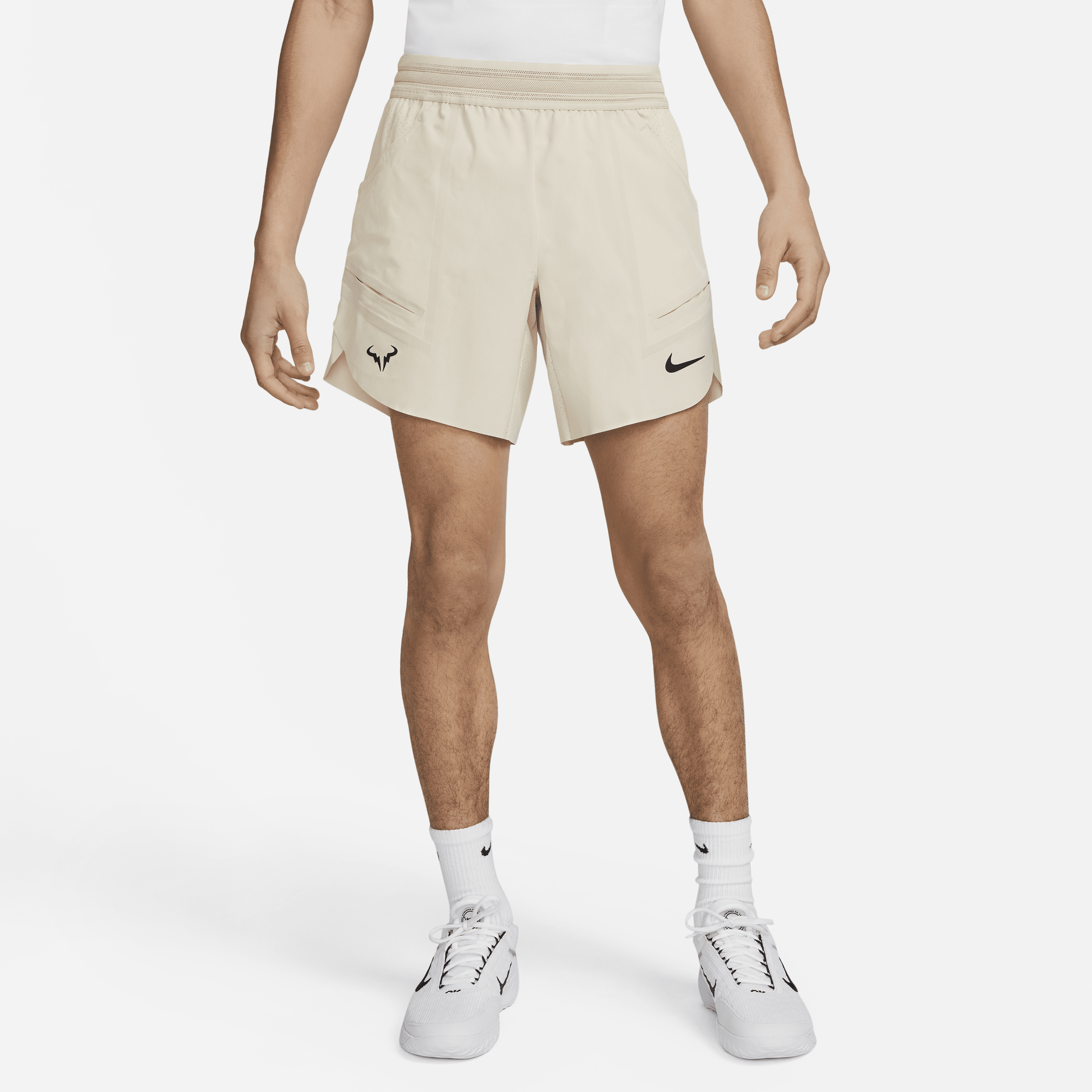 Nike Rafa  Men's Dri-fit Adv 7" Tennis Shorts In Brown