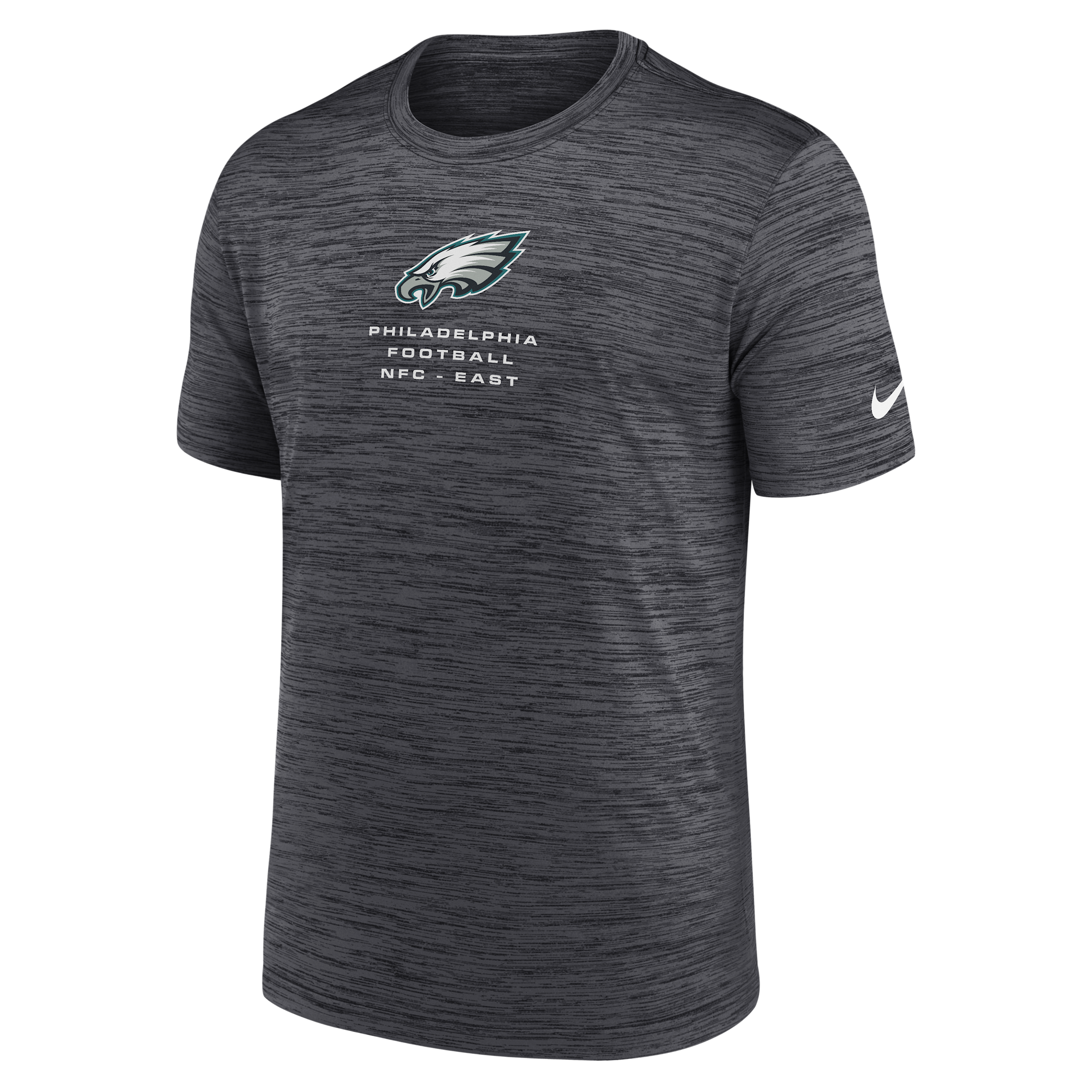 Philadelphia Eagles Velocity Nike Men's Dri-FIT NFL T-Shirt in Grey | NKPQ06F86-QMV