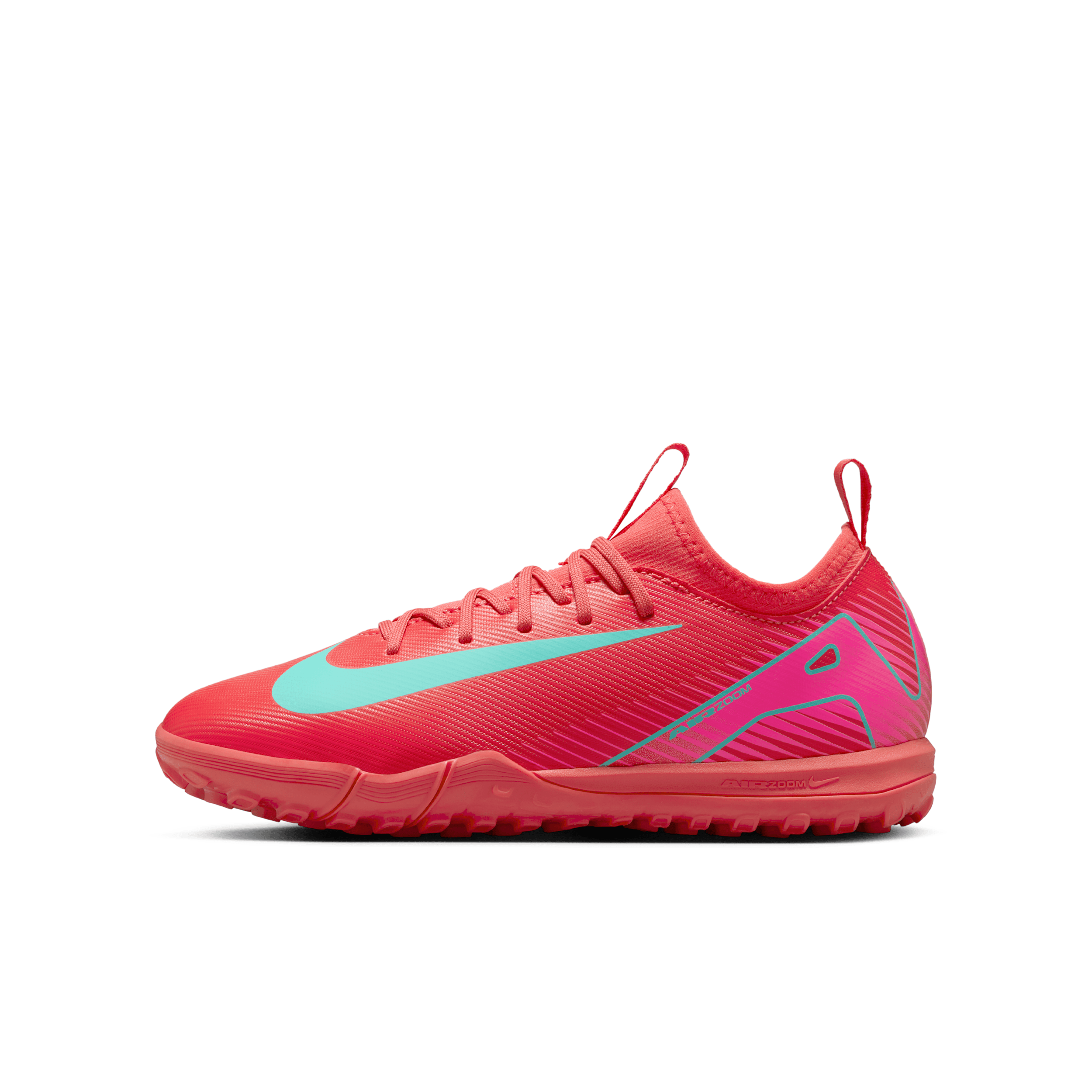 Nike Jr. Mercurial Vapor 16 Academy Little/big Kids' Tf Low-top Soccer Shoes In Red