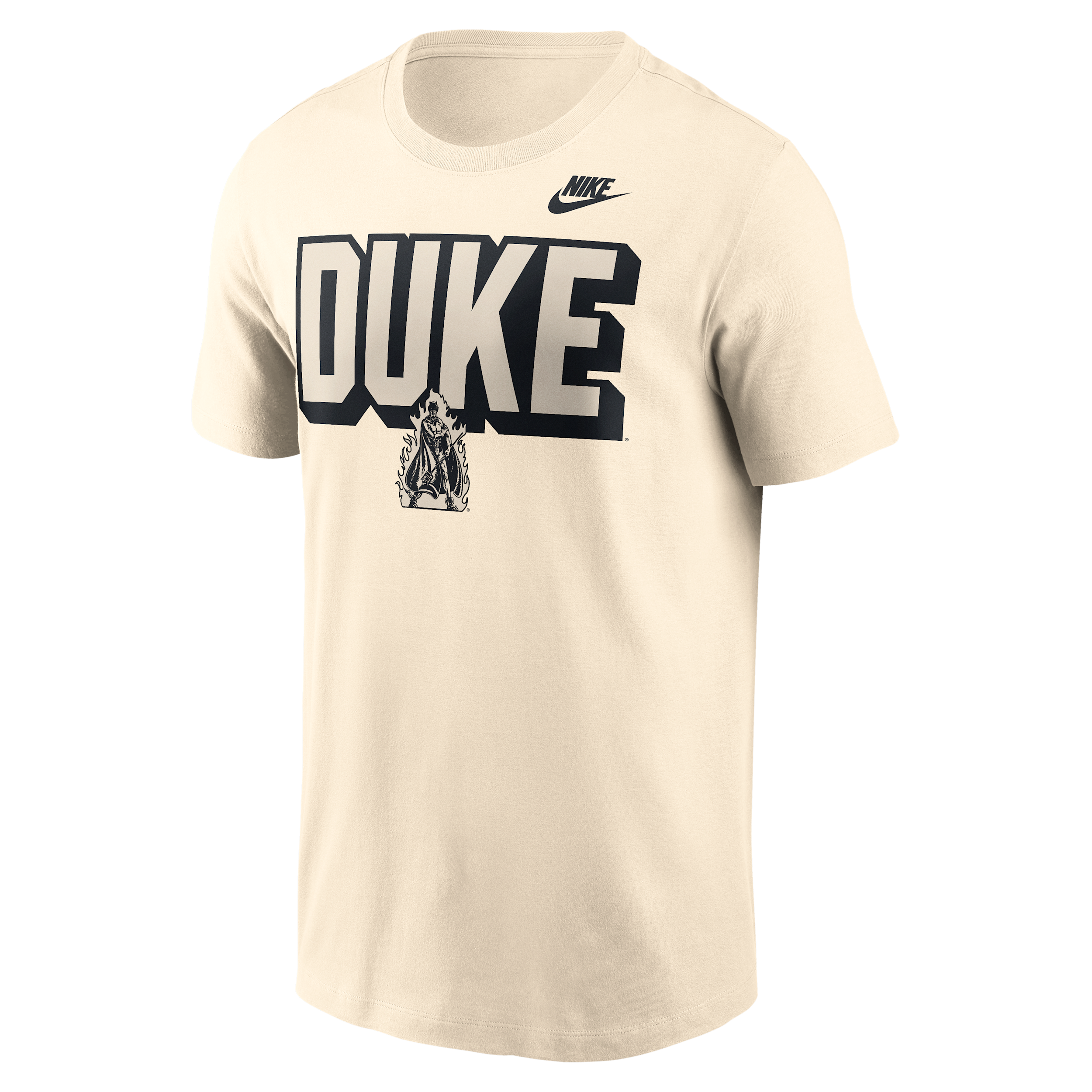Nike Natural Duke Blue Devils Bold Fashion T-shirt In Neutral