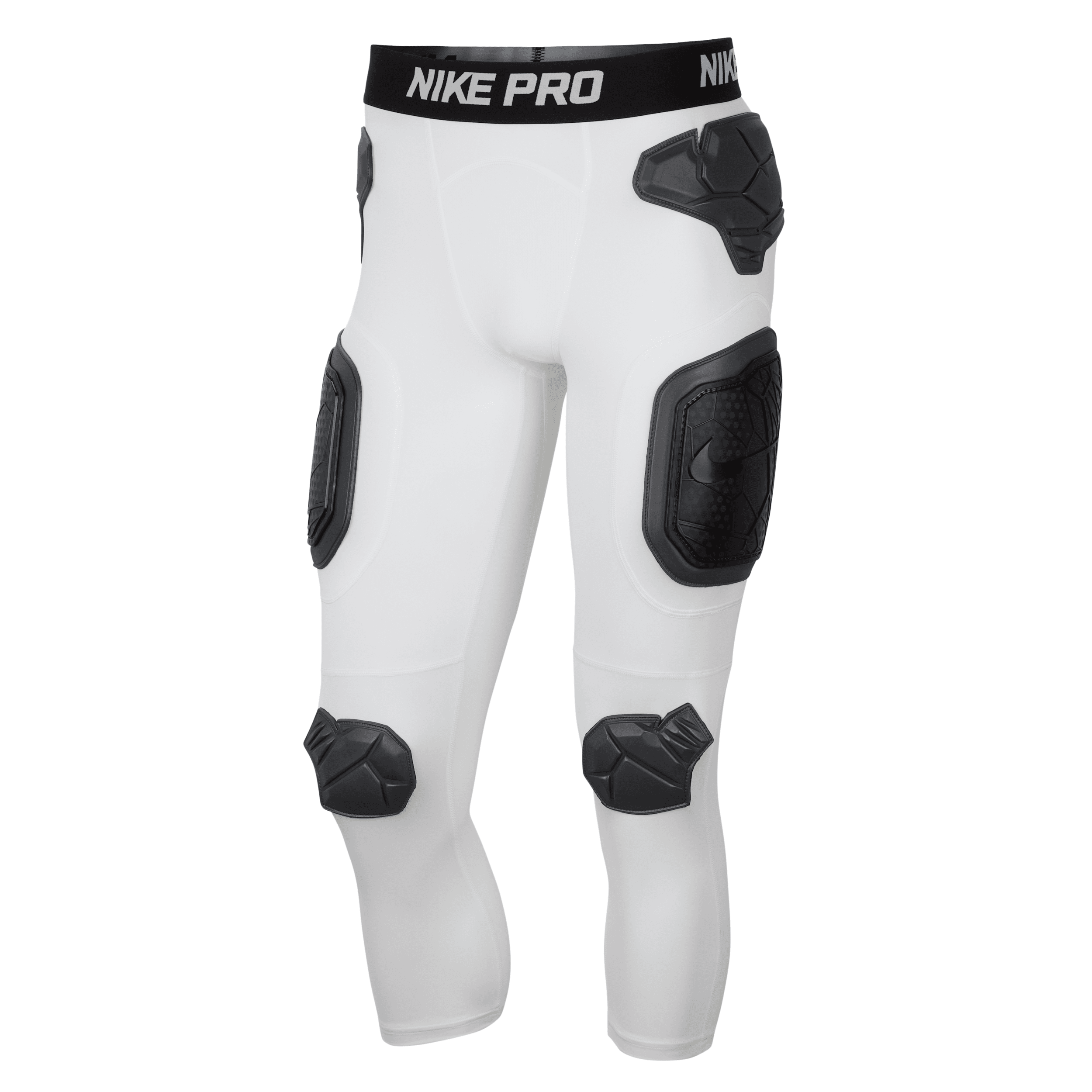 Nike Unisex Pro Hyperstrong 3/4-length Tights In White