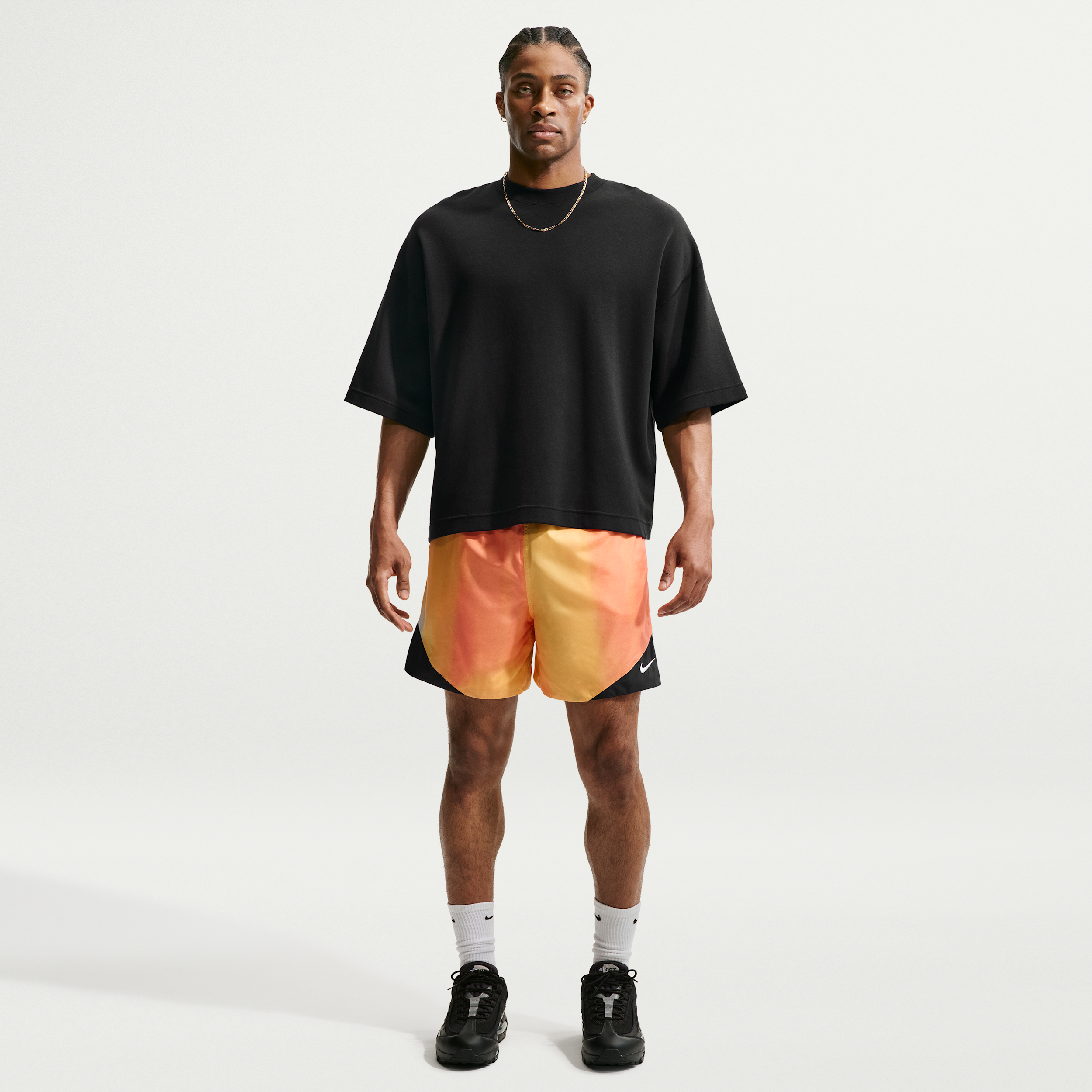 Nike Men's Windrunner "Sunset" Lightweight Shorts in Brown | IR4508-795
