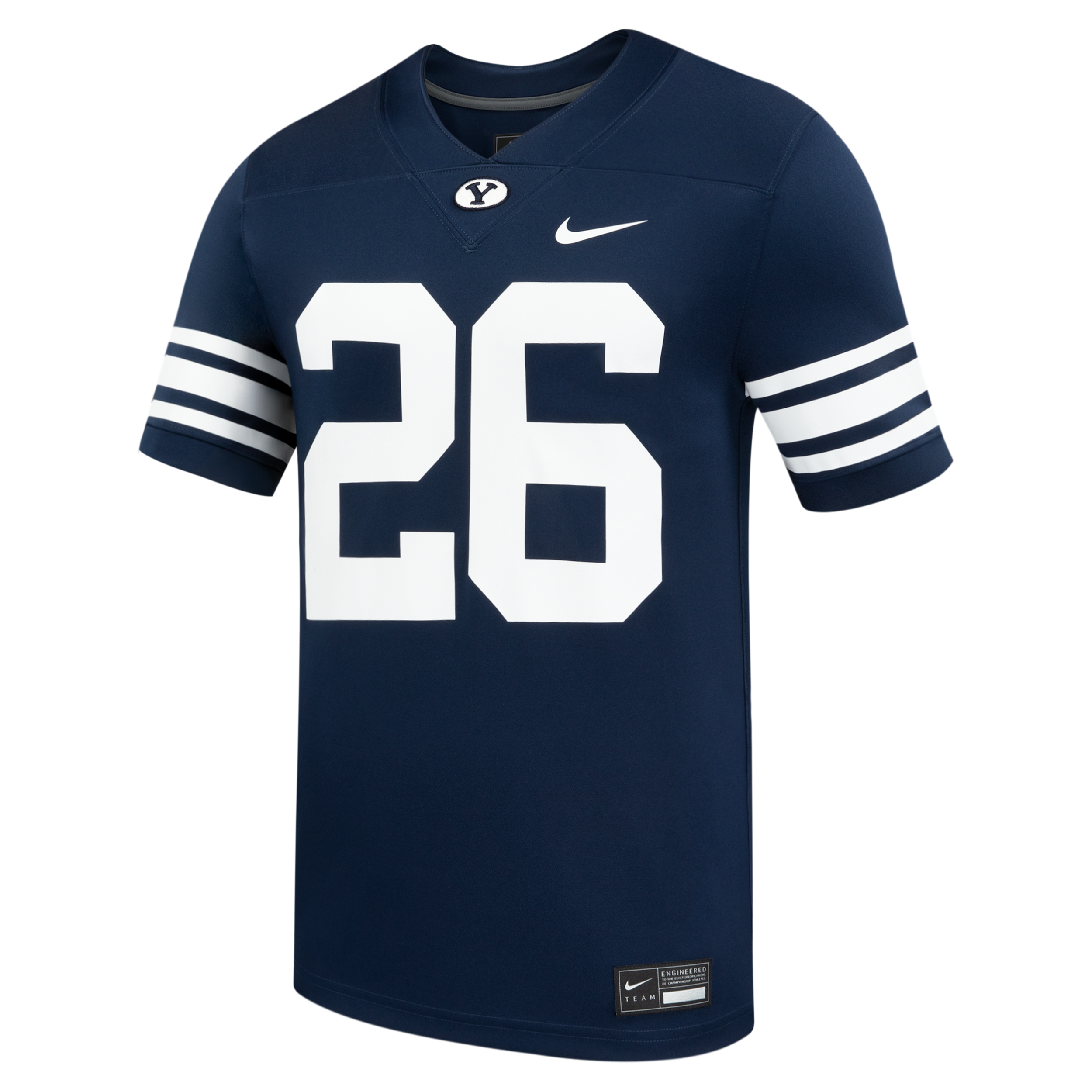 BYU Nike Men's College Untouchable Game Jersey in Blue | P31811J372BGYU-NVY