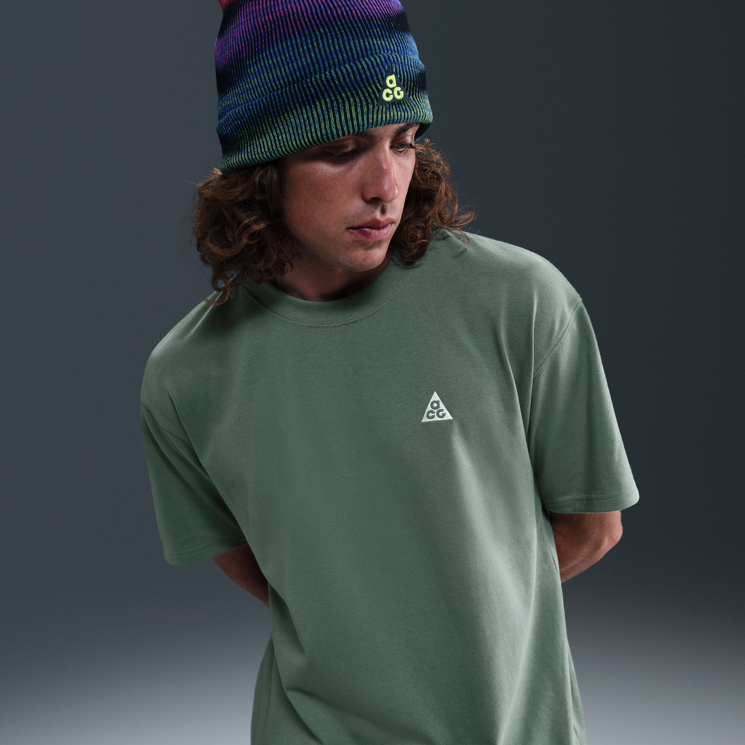 Nike Men's  Acg Max90 T-shirt In Green