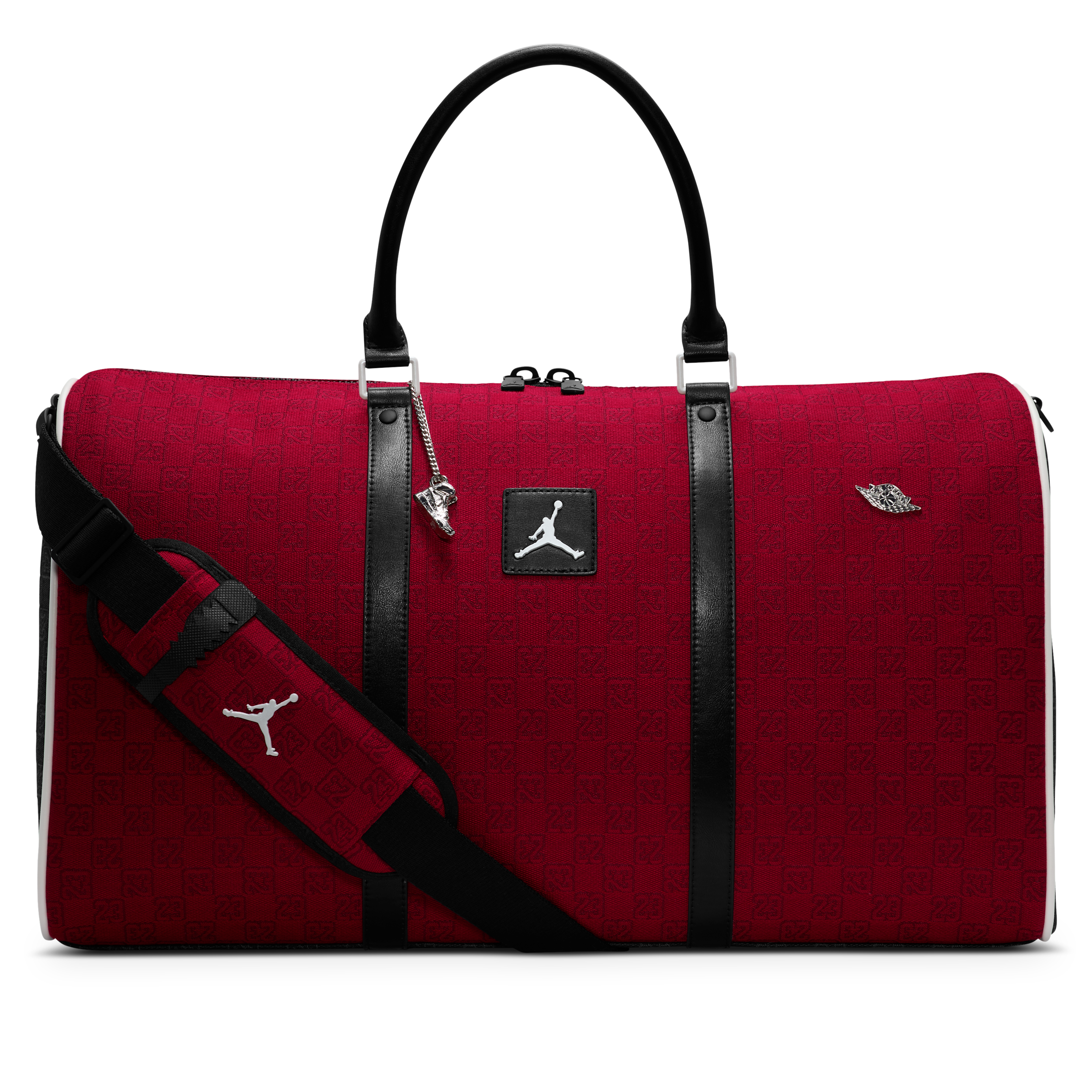 Jordan Monogram Duffel Varsity Red Size One Size In Red