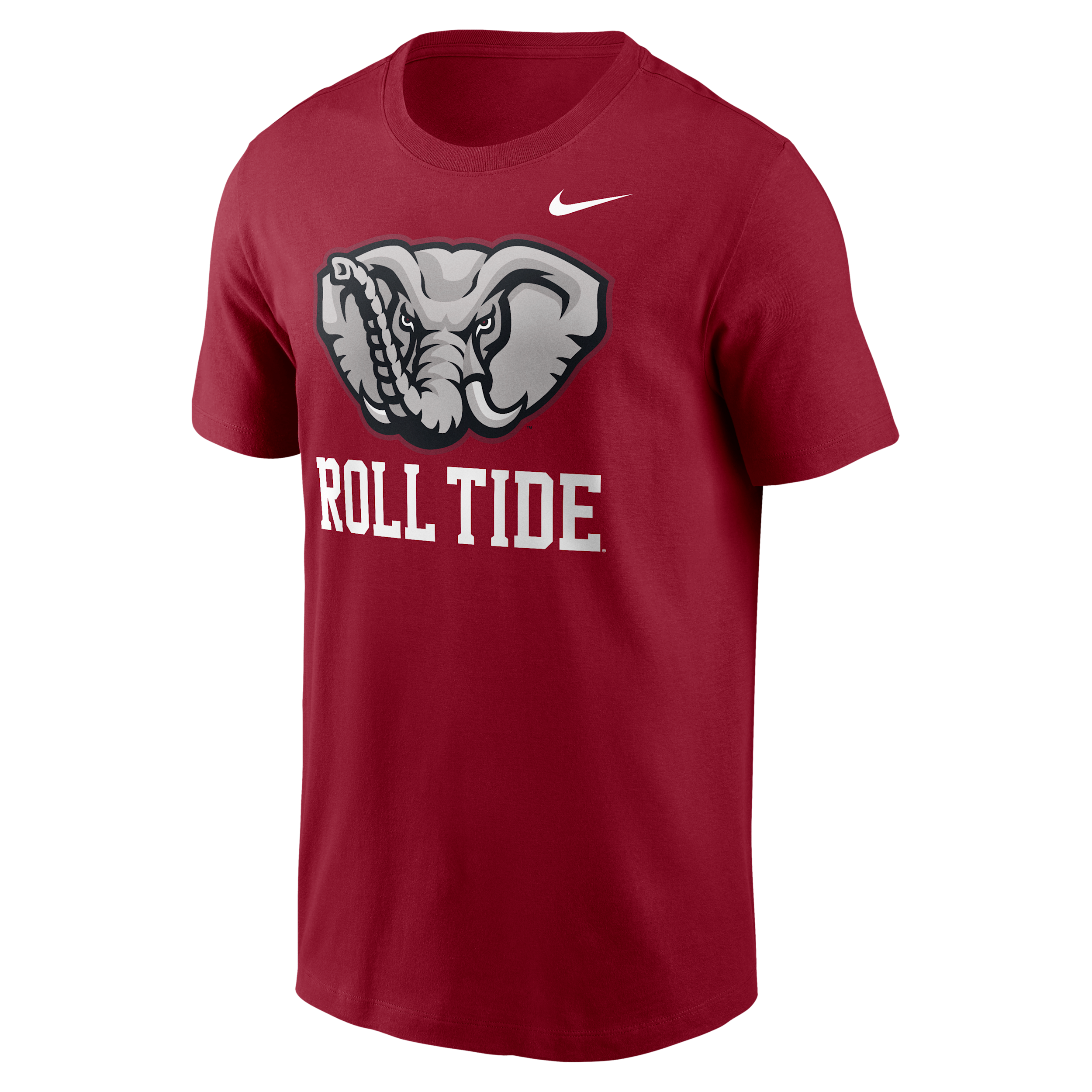 Alabama Primetime Logo Mantra Nike Men's College T-Shirt in Red | N19969WABN-TZL