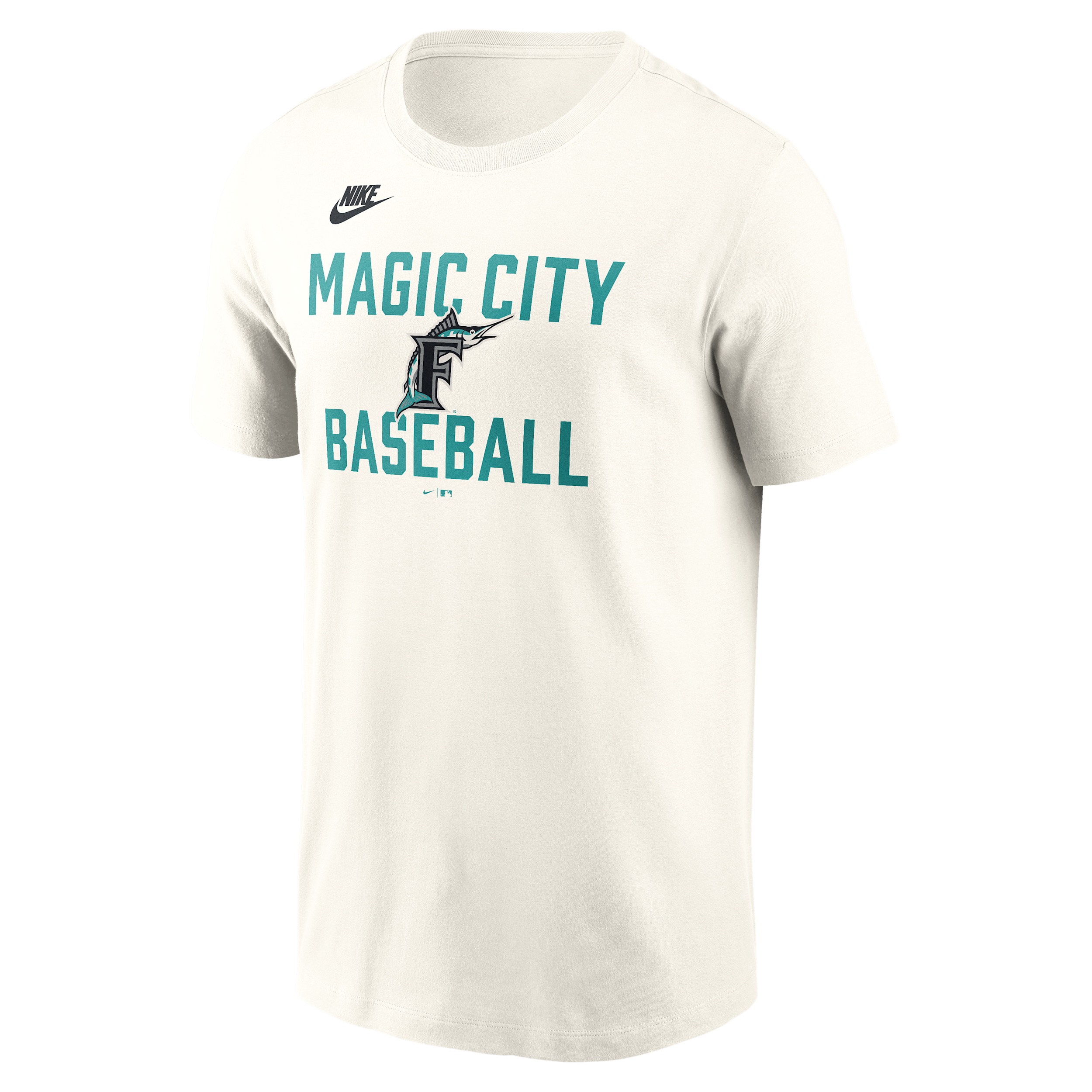 Florida Marlins Cooperstown '70s Inspired Nike Men's MLB T-Shirt in Brown | N19911KFMV-9V0