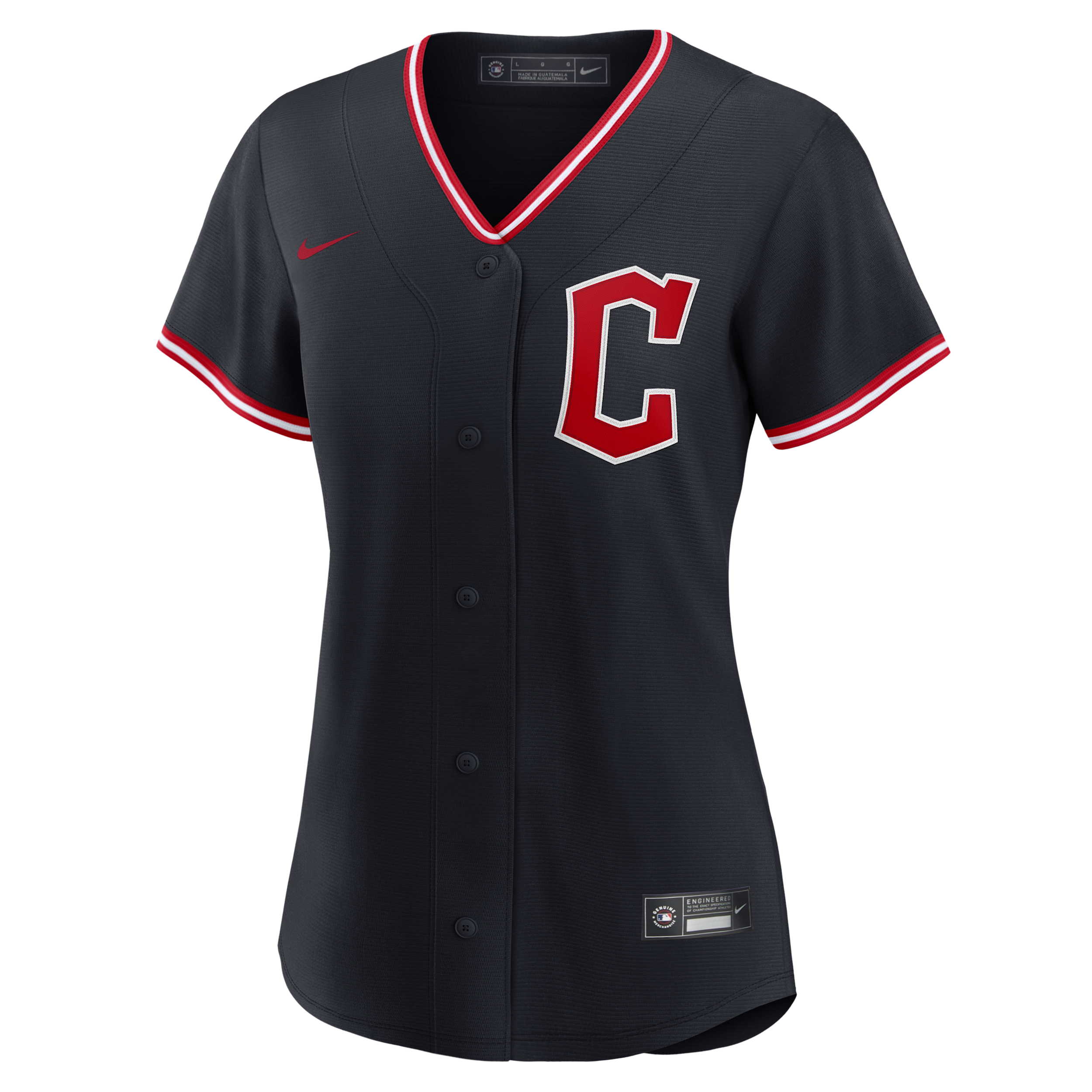 Cleveland Guardians Nike Women's MLB Replica Jersey in Blue | R3250CZ2GUA-Y60