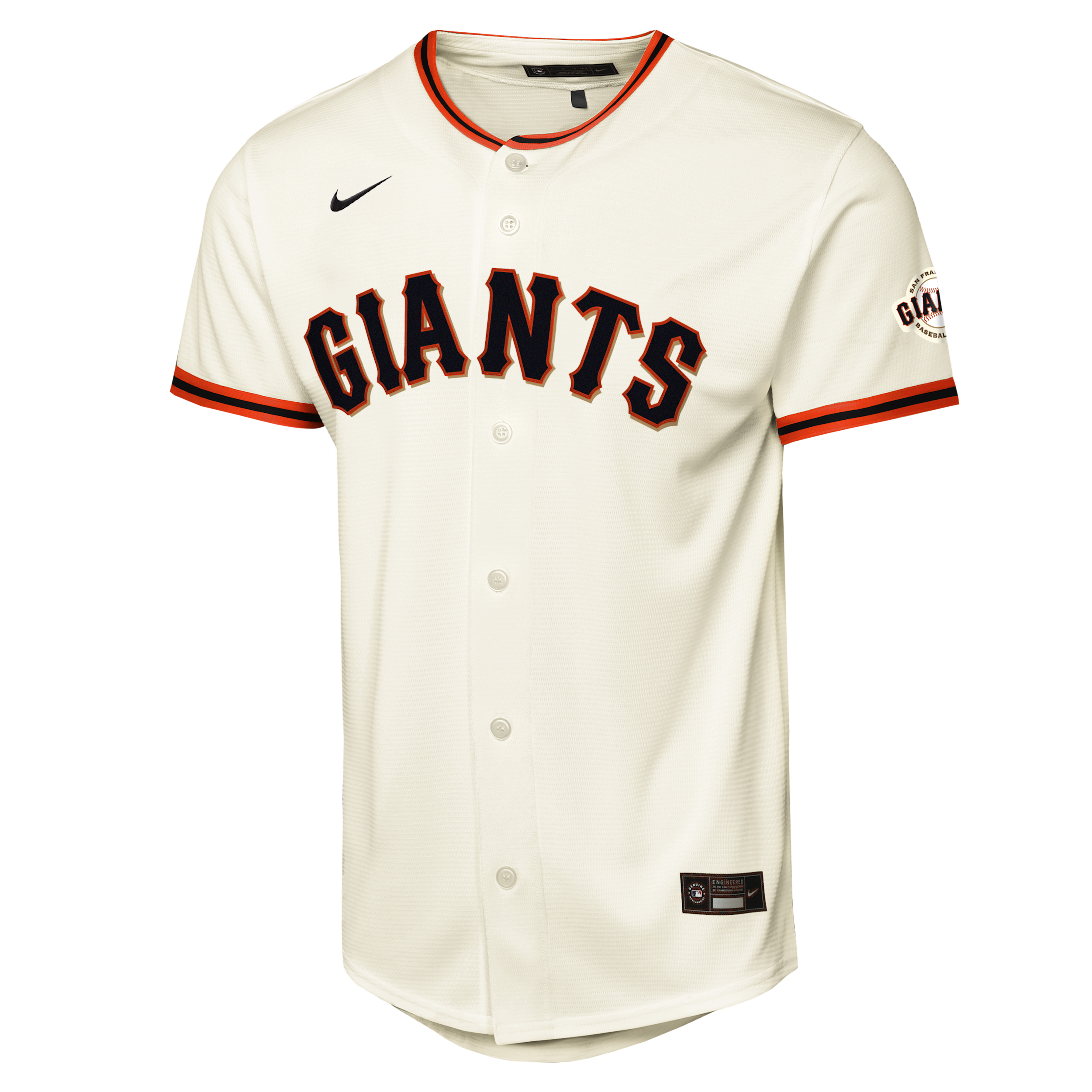 San Francisco Giants Big Kid's Nike MLB Stadium Jersey in Brown | B7HHMB00SFG-NKX