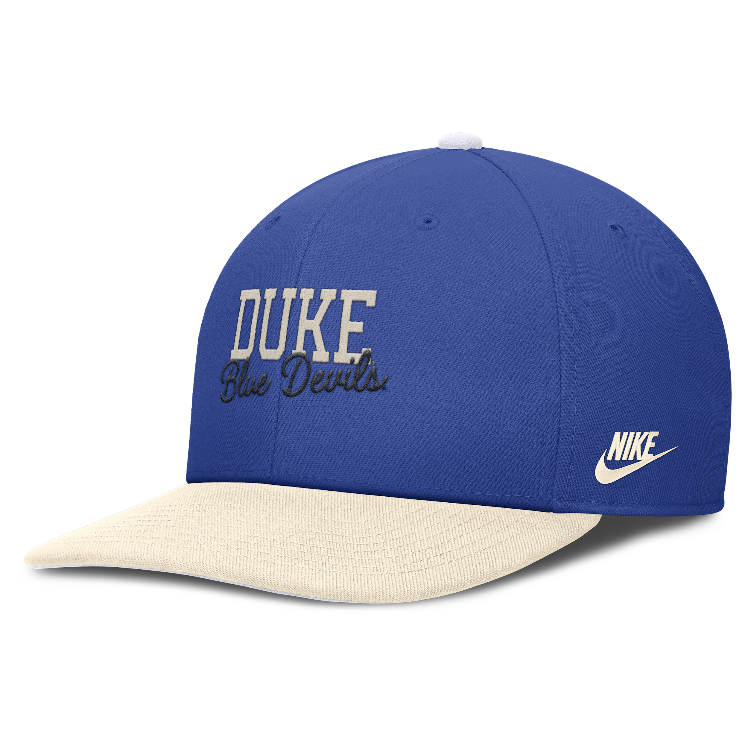 Nike Duke Legacy Script Men's Dri-fit College Adjustable Hat In Blue ...