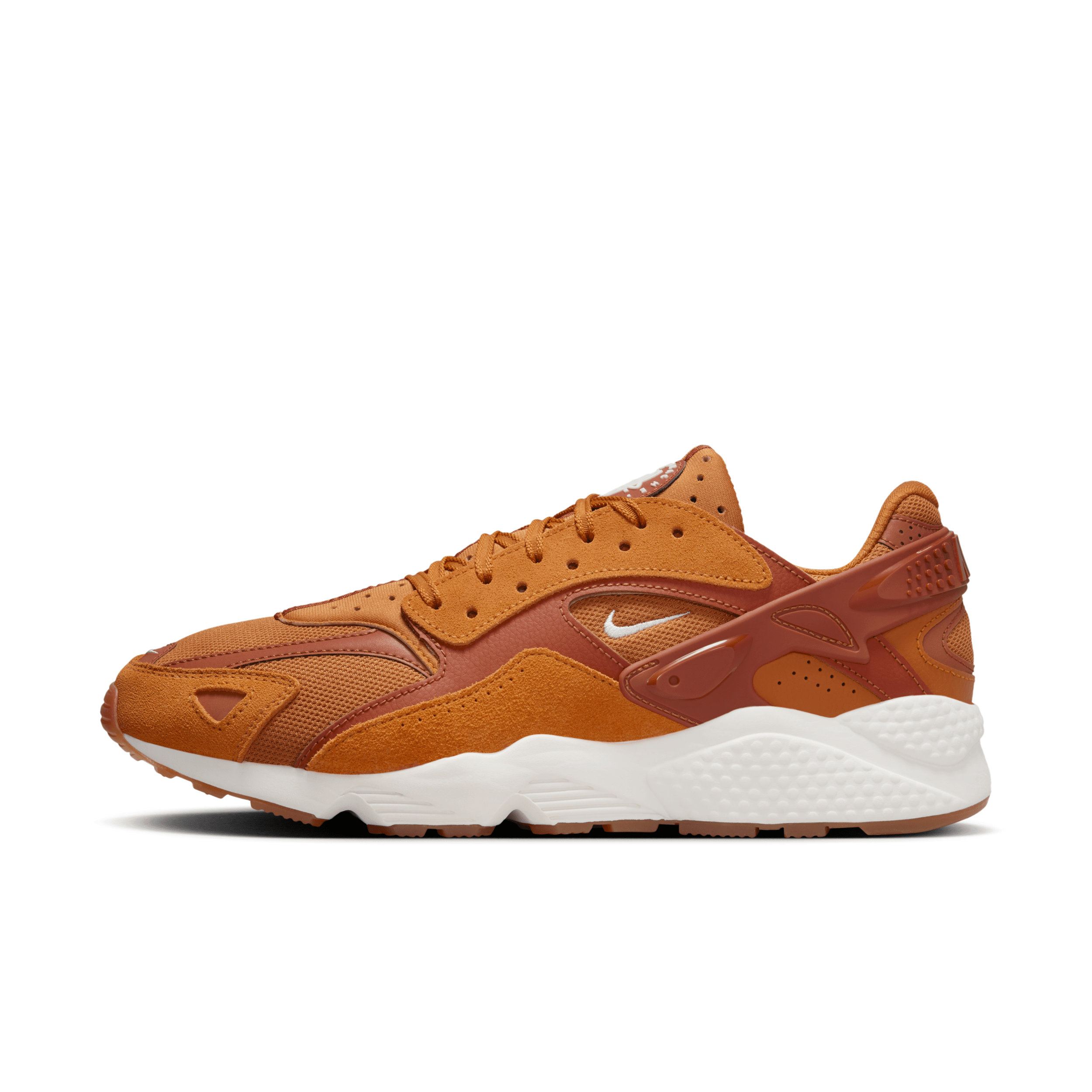 Shop Nike Men's Air Huarache Runner Shoes In Orange