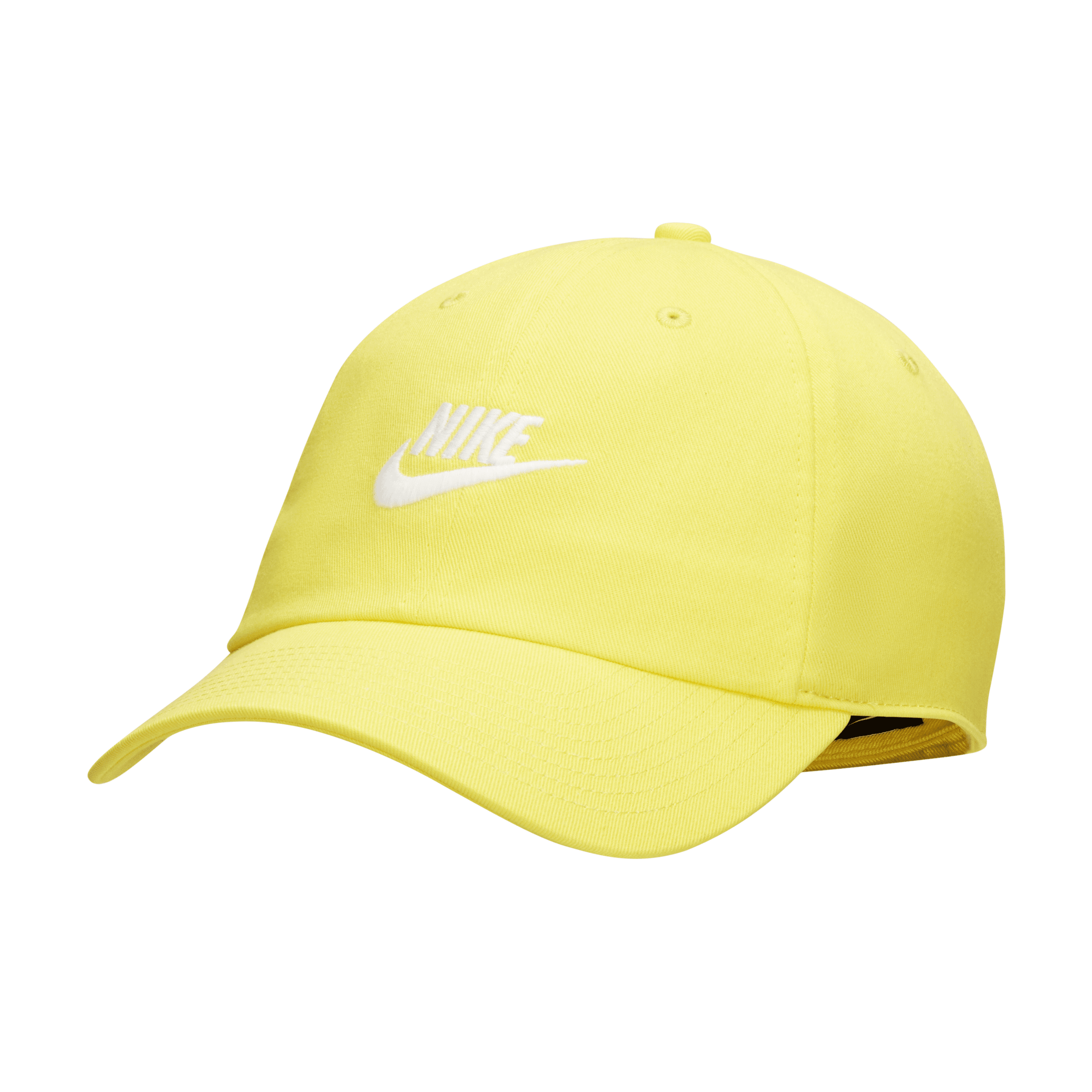 Nike Unisex  Sportswear Heritage86 Futura Washed Hat In Yellow