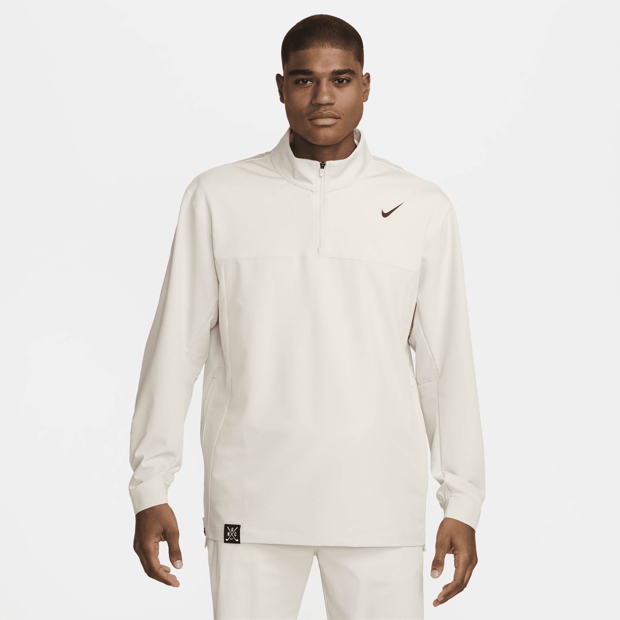 Shop Nike Men's Golf Club Dri-fit Golf Jacket In Grey