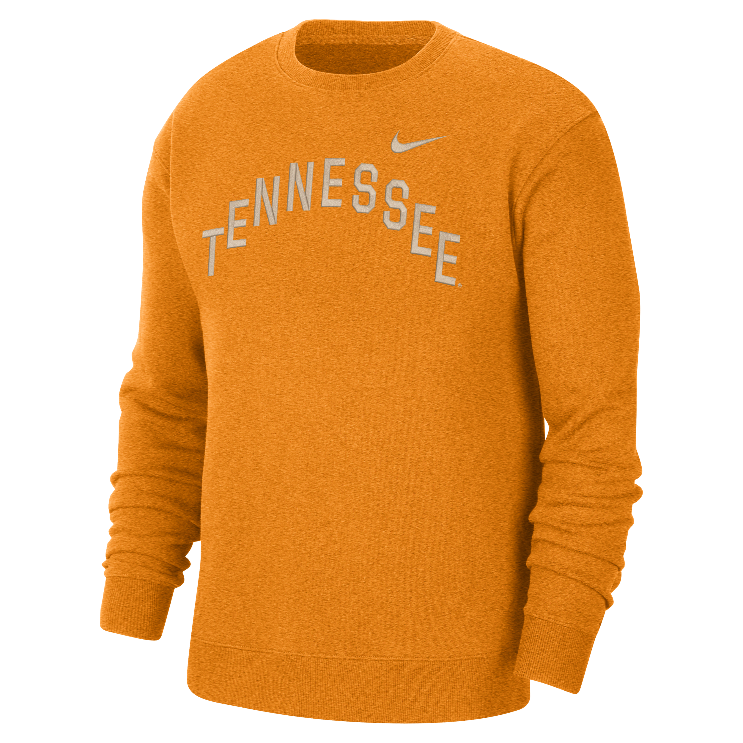 Nike Tennessee  Men's College Crew-neck Sweatshirt In Orange