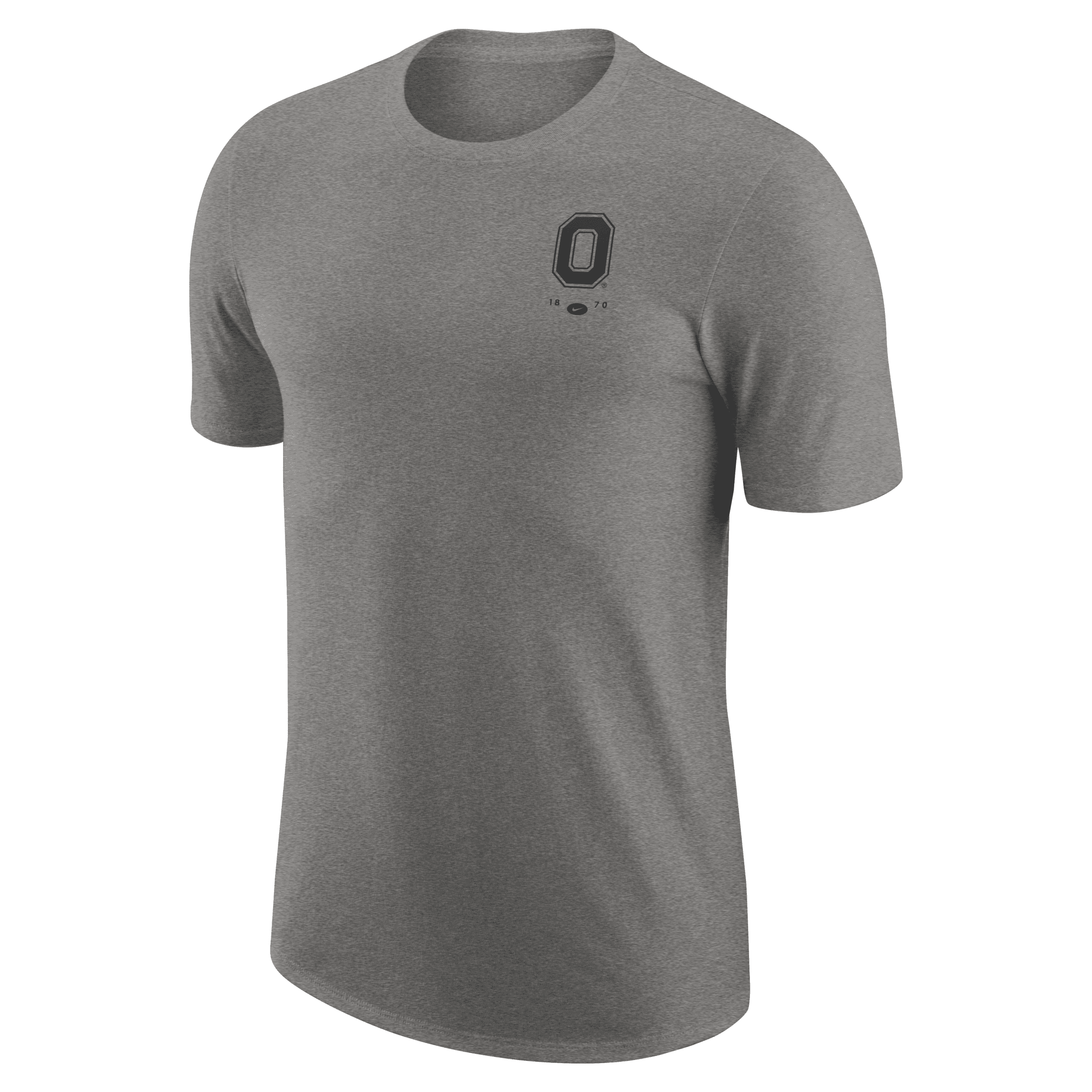 Nike Men's College (Ohio State) Logo T-Shirt in Grey, Size: 2XL | DR7182-063