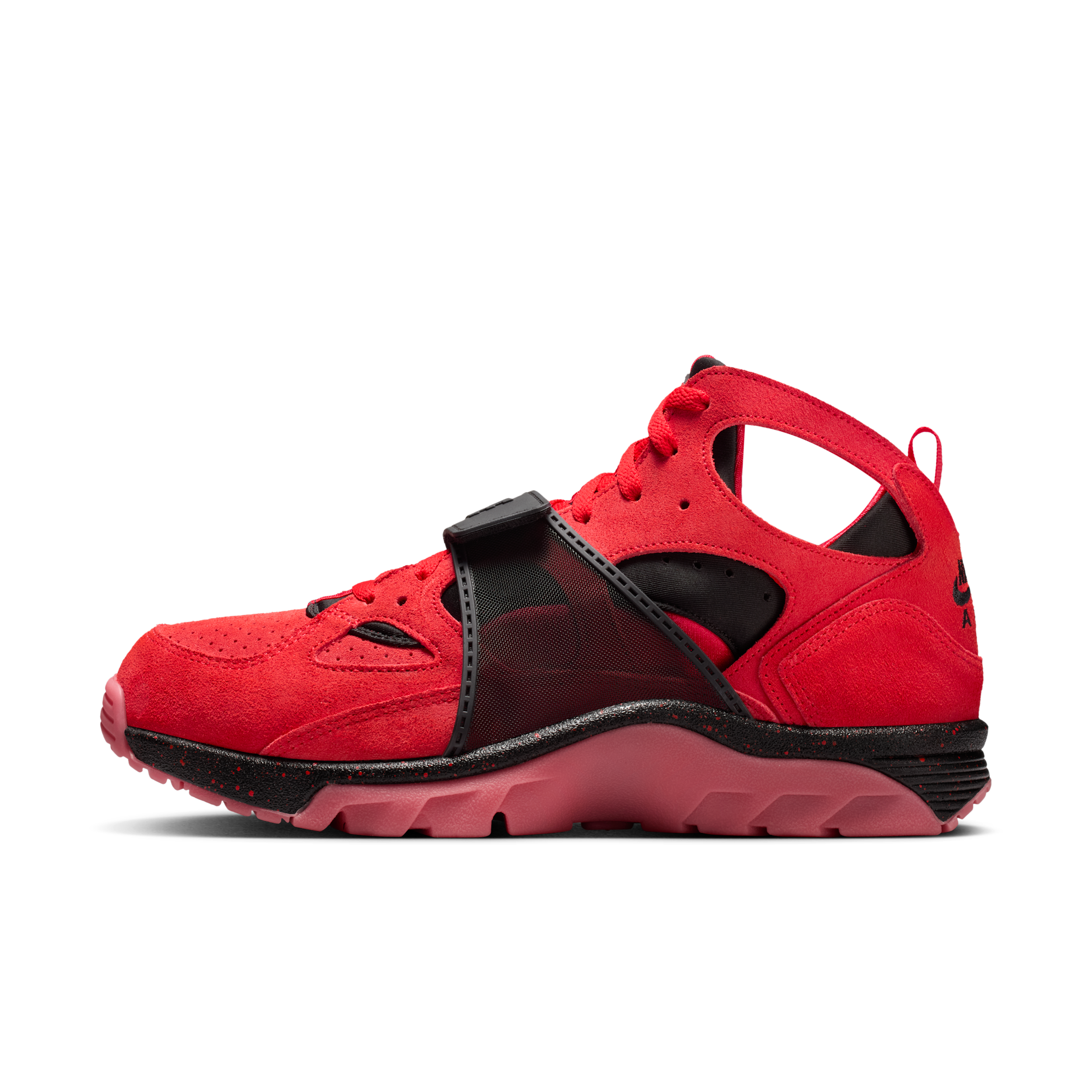 Nike Mens Air Trainer Huarache - Training Shoes - Challenge Red / Black / Challenge Red Size 10.5